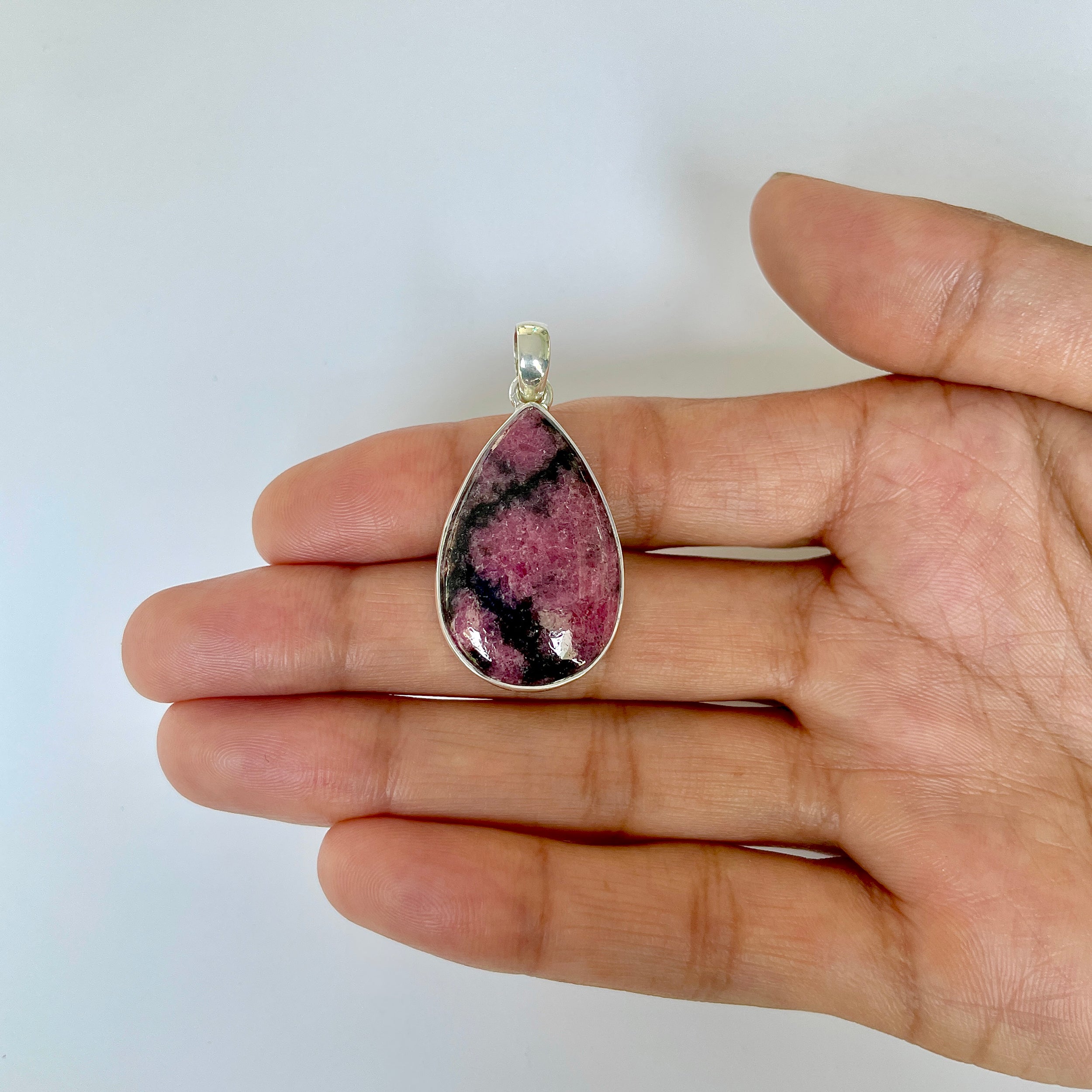 Rhodonite Pendant-(RDN-1-17)
