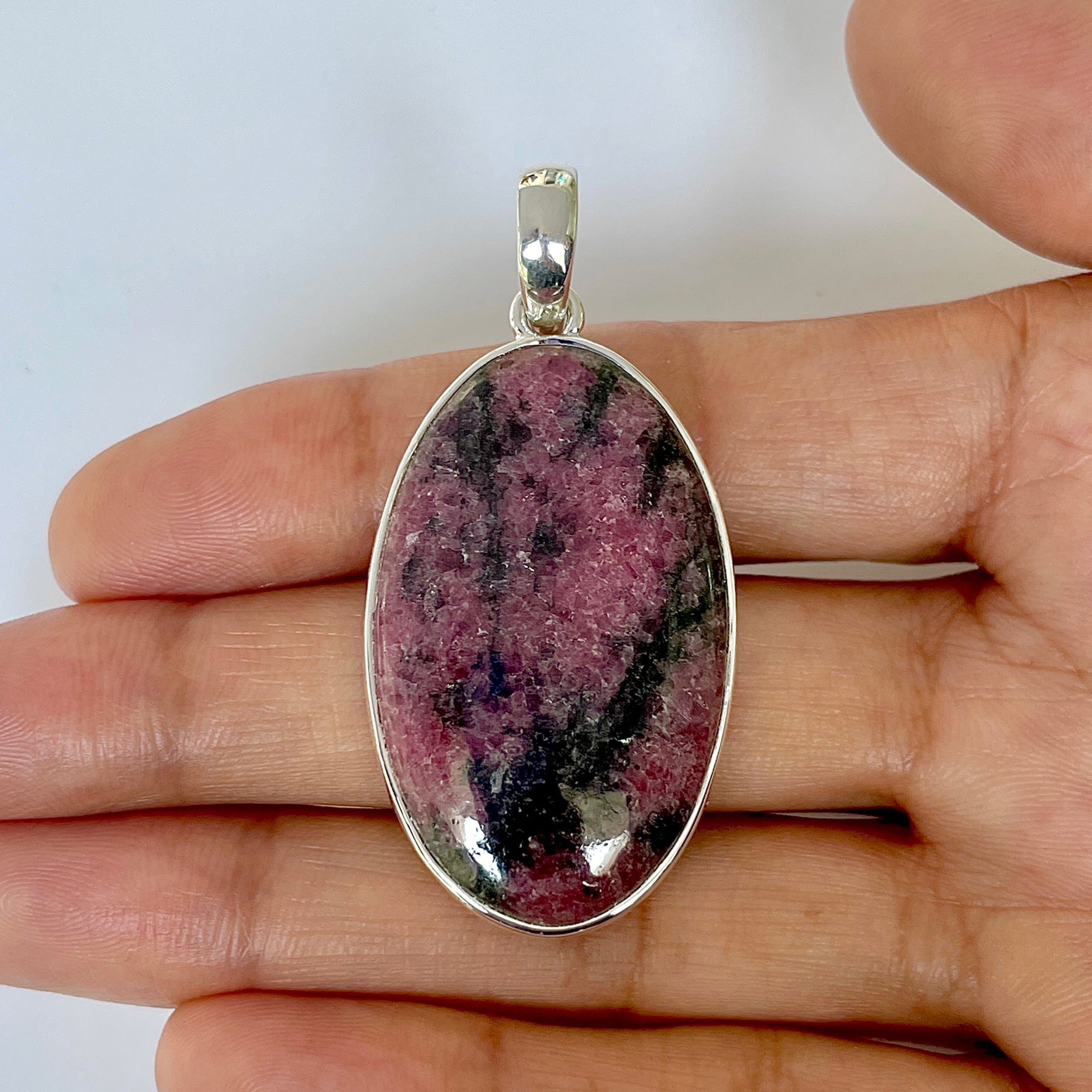 Rhodonite Pendant-(RDN-1-18)