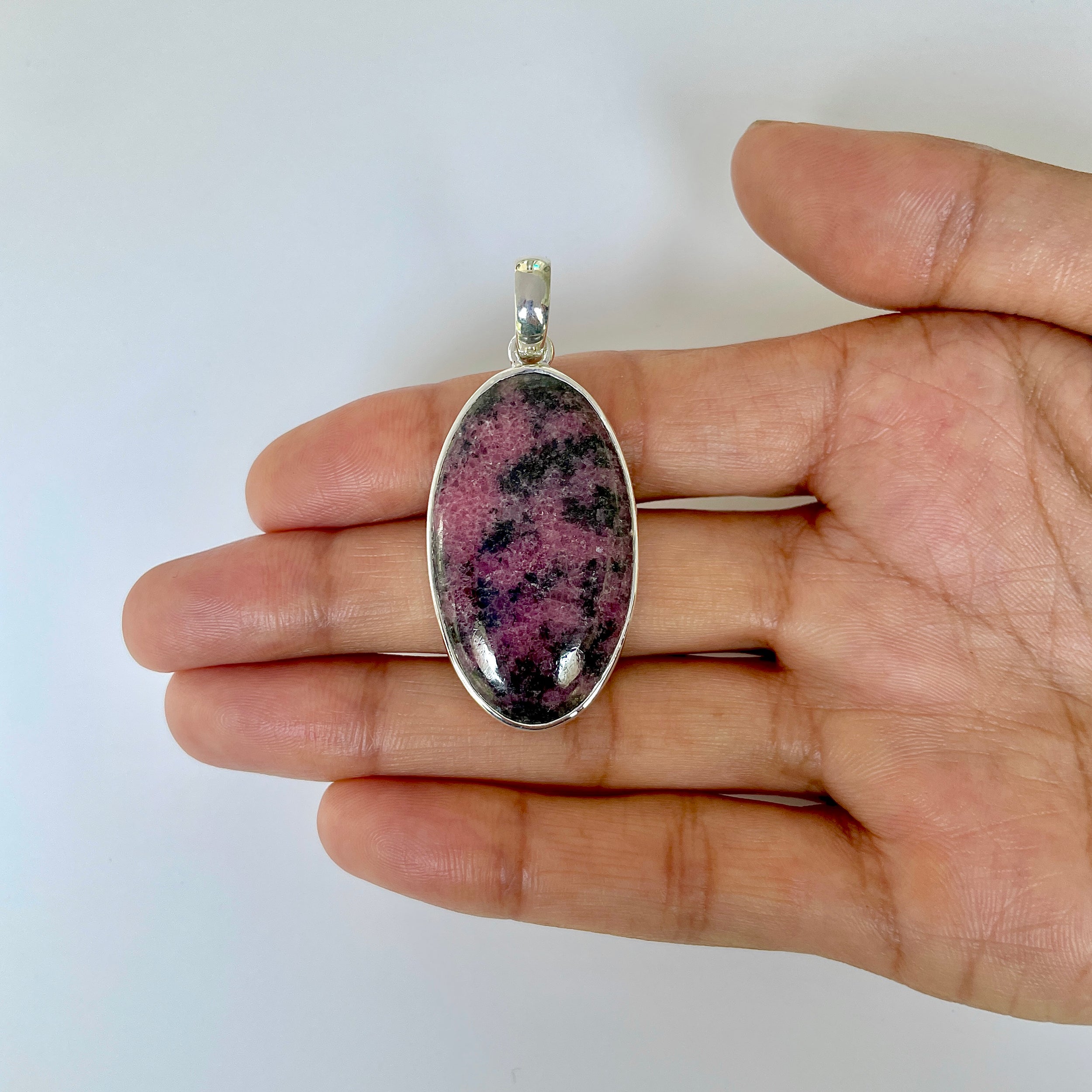Rhodonite Pendant-(RDN-1-2)