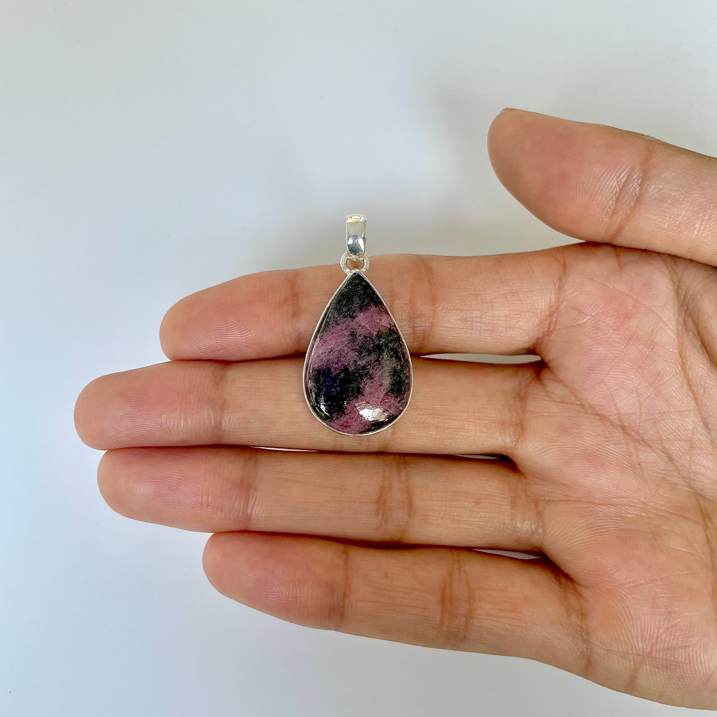 Rhodonite Pendant-(RDN-1-20)