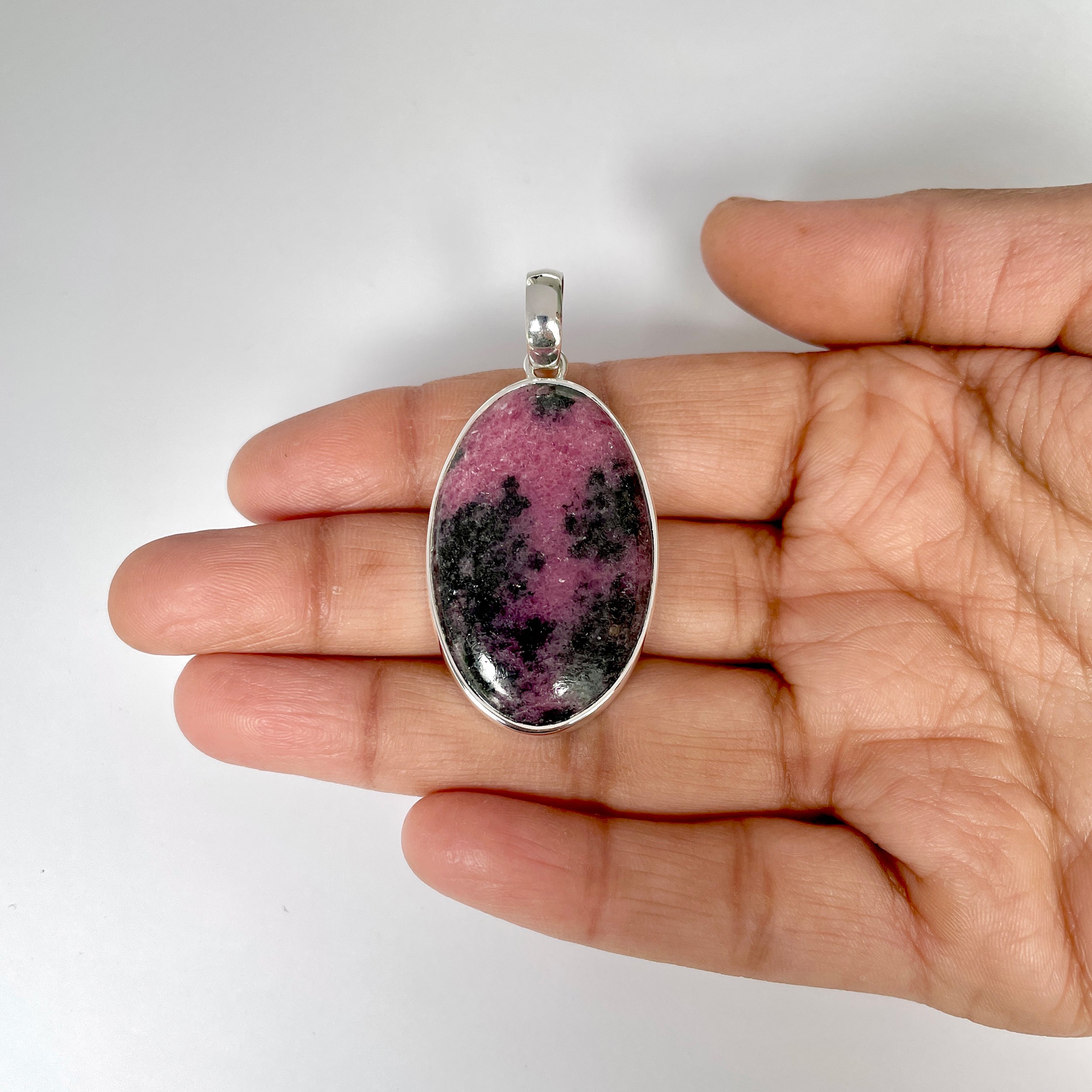 Rhodonite Pendant-(RDN-1-21)