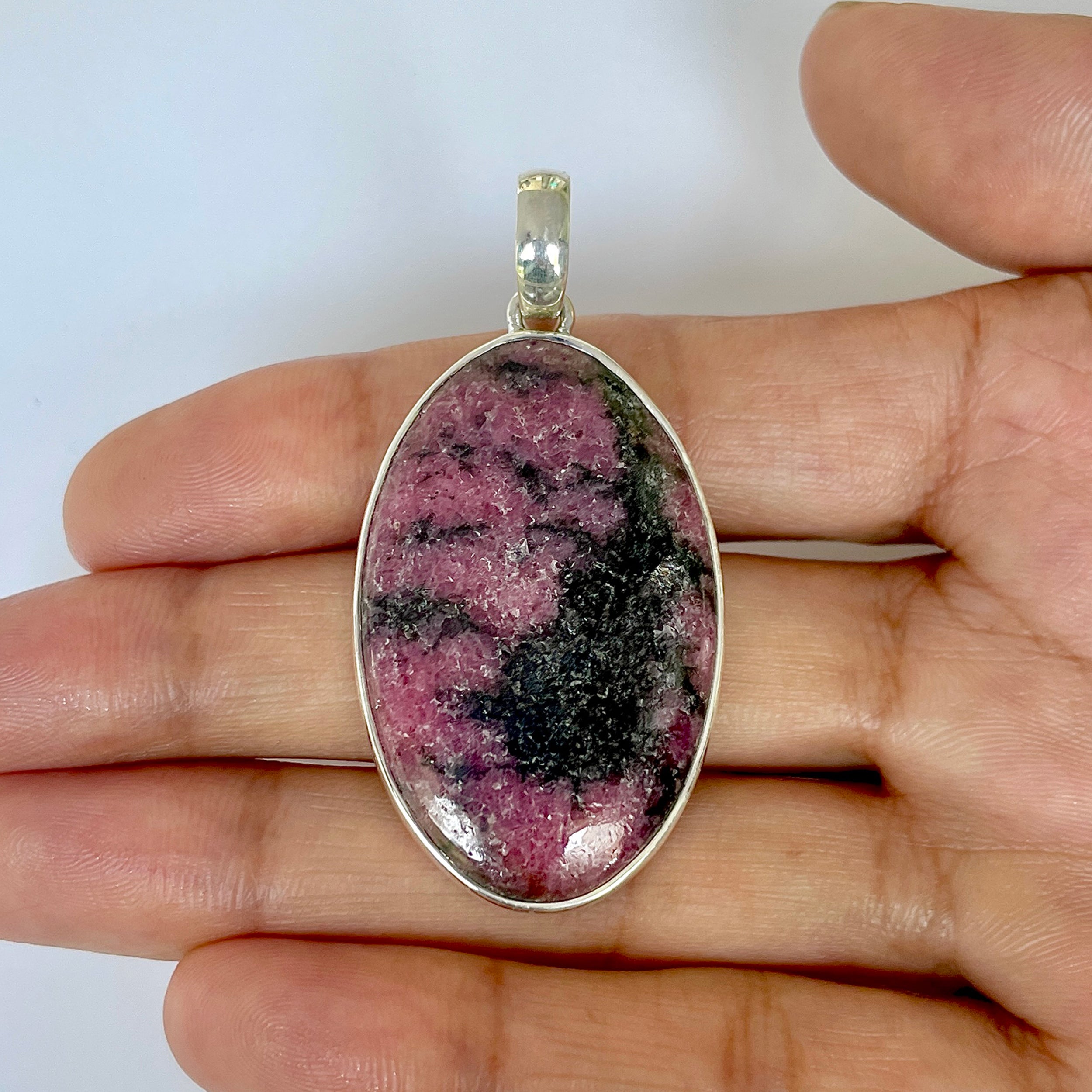 Rhodonite Pendant-(RDN-1-22)
