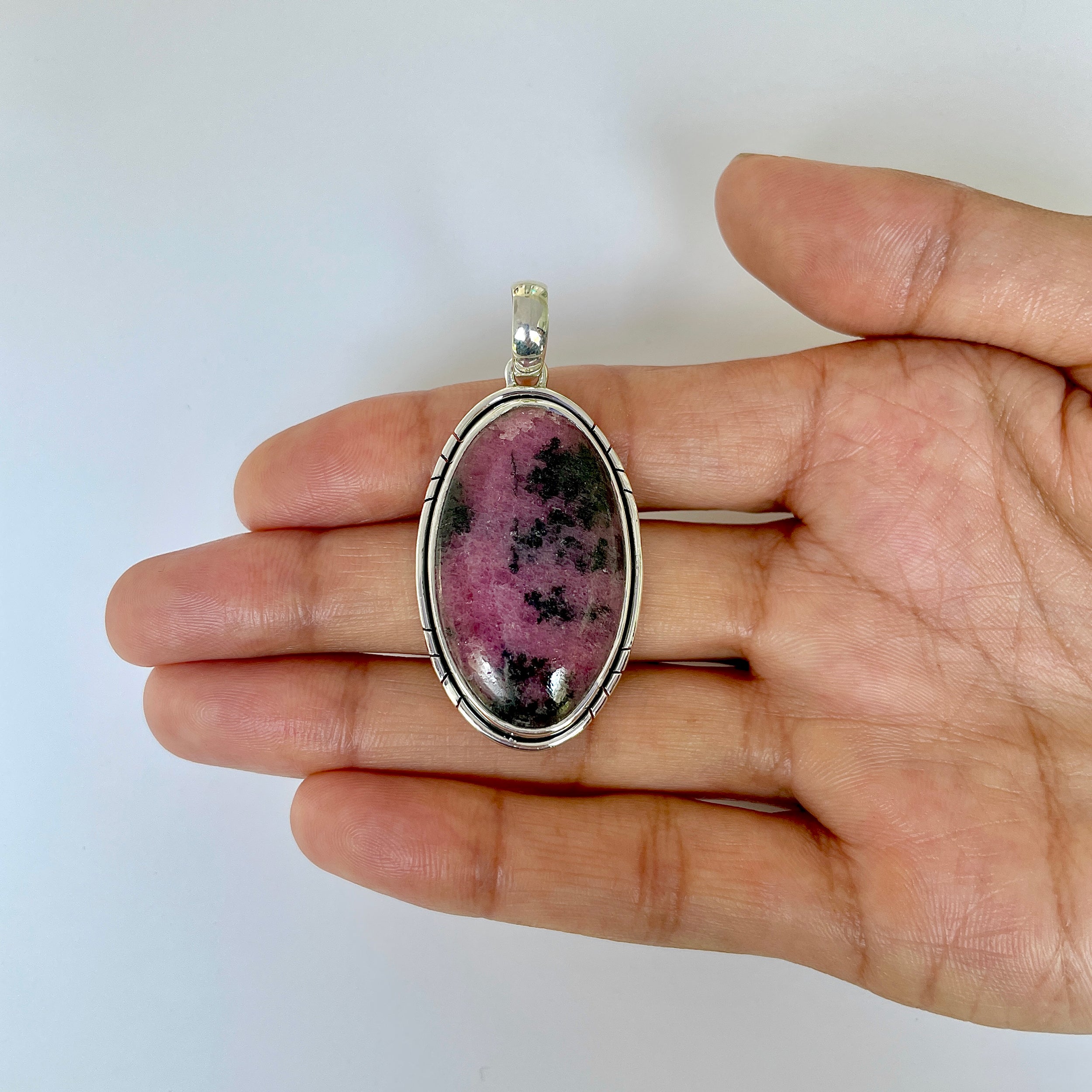 Rhodonite Pendant-(RDN-1-3)