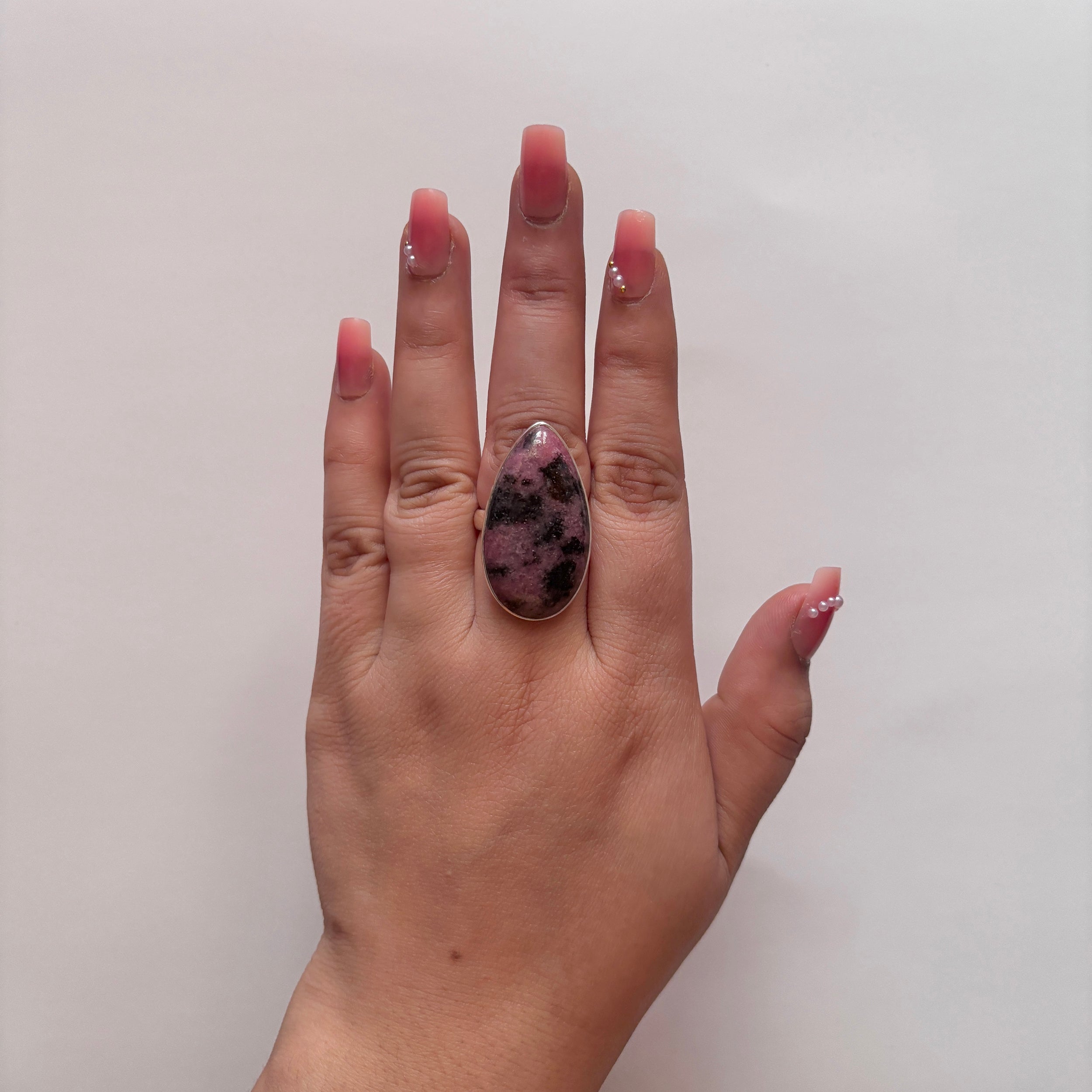 Rhodonite Ring-(RDN-2-14)