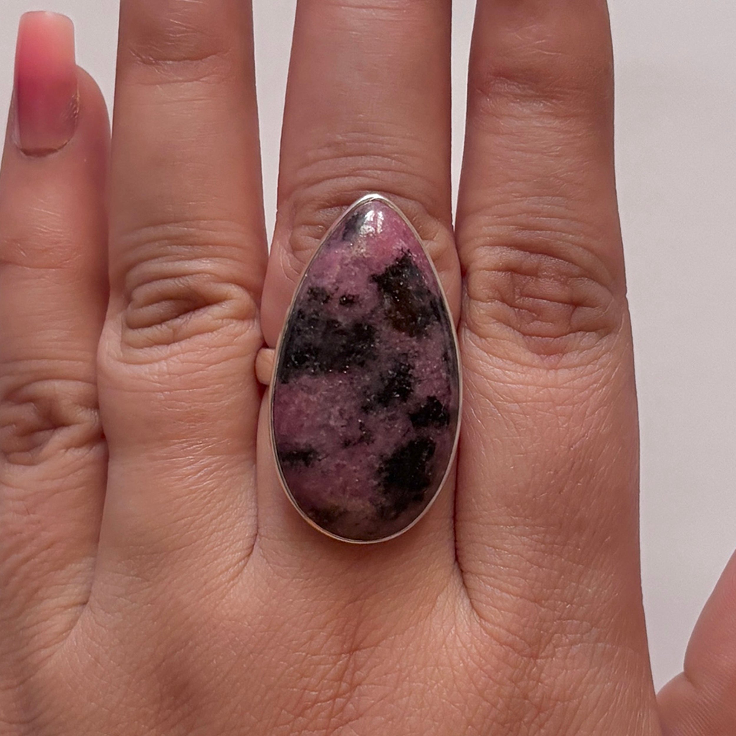 Rhodonite Ring-(RDN-2-14)