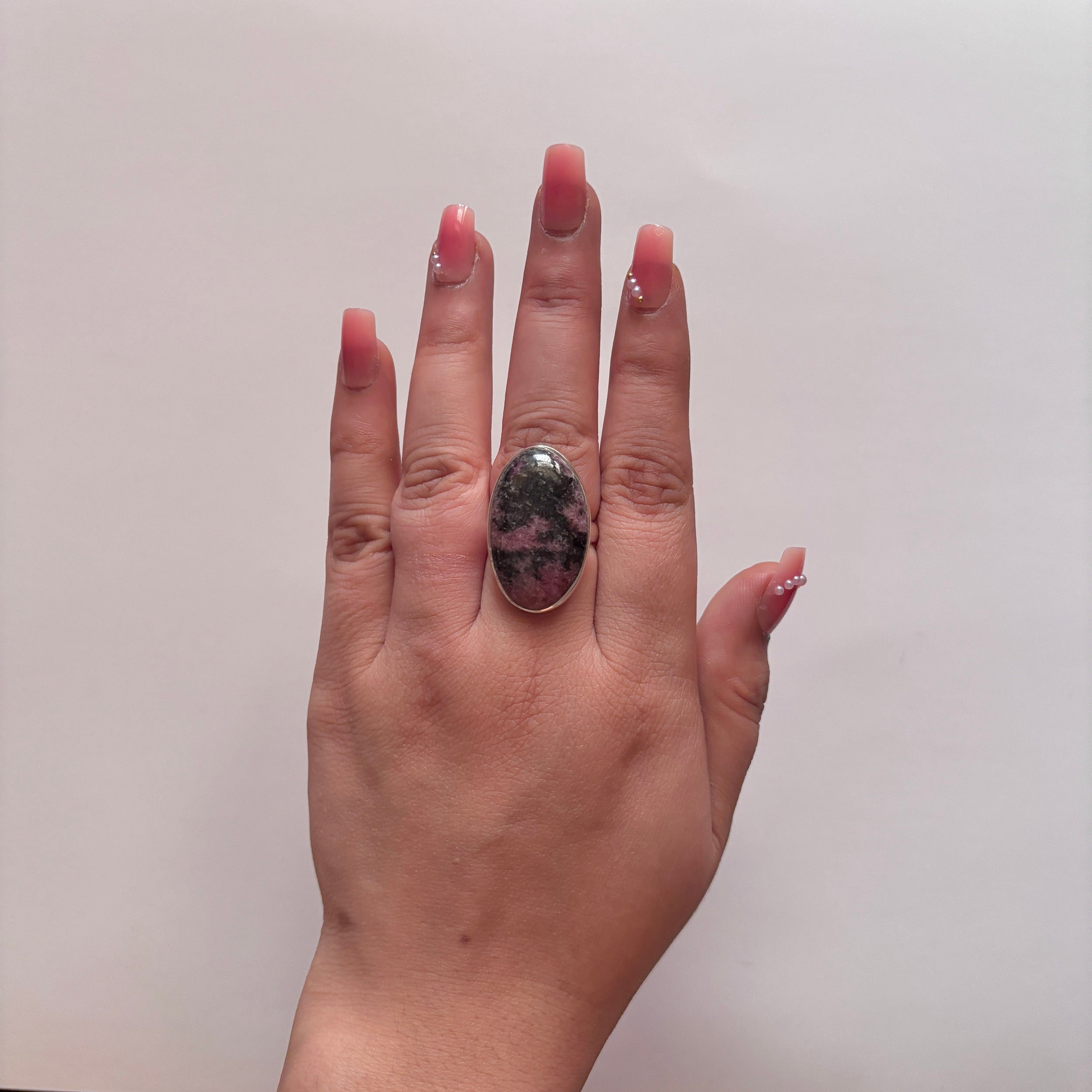 Rhodonite Ring-(RDN-2-17)