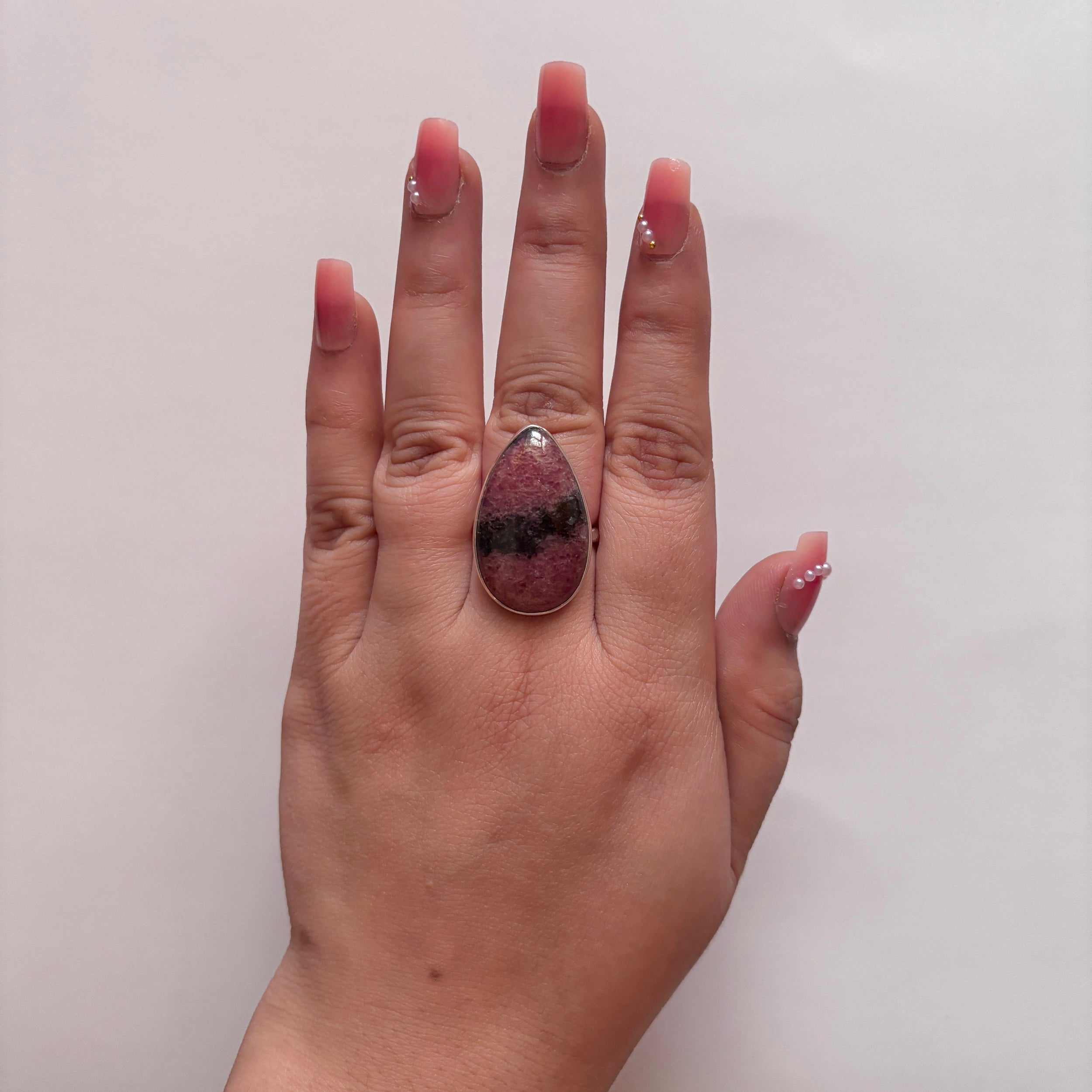 Rhodonite Ring-(RDN-2-19)