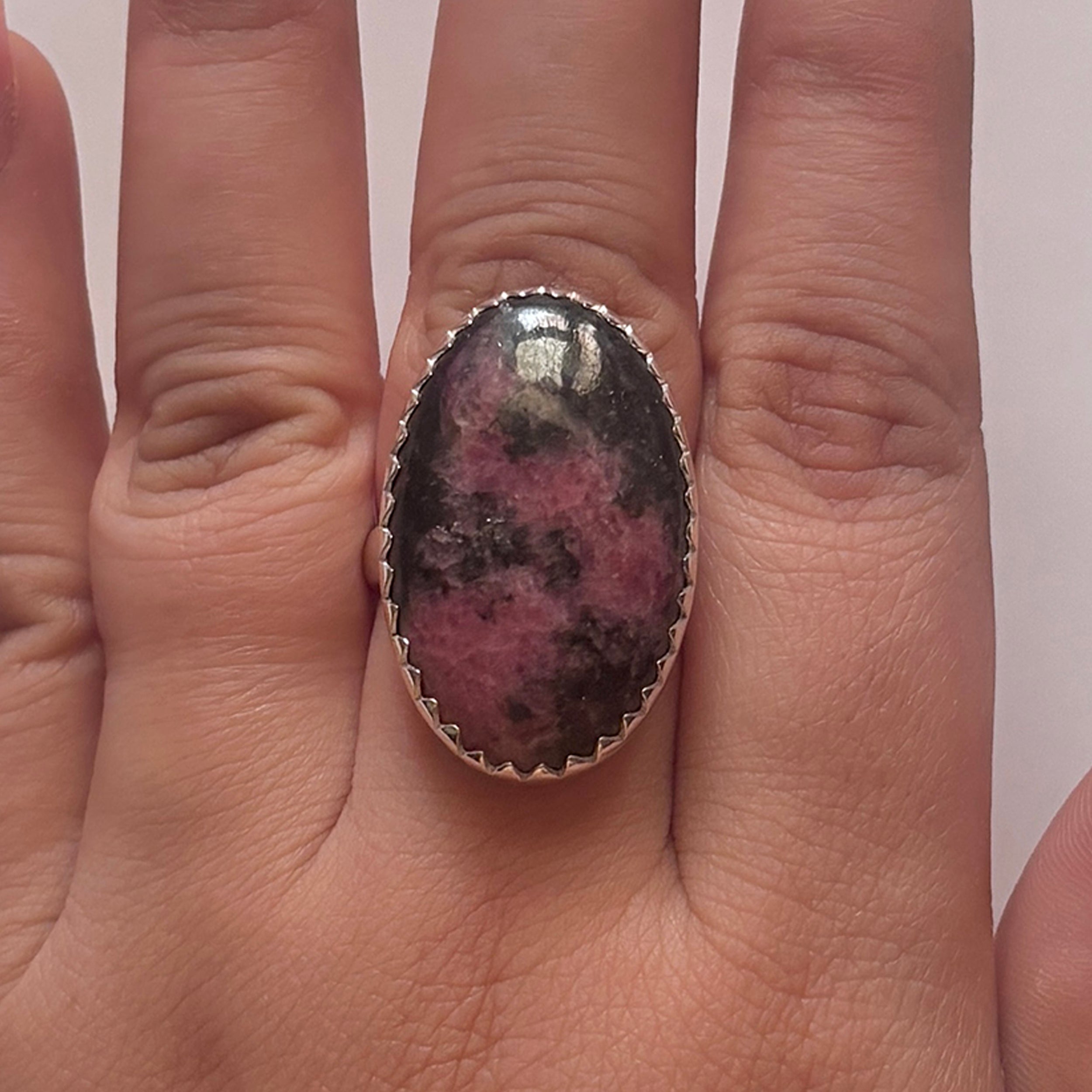 Rhodonite Ring-(RDN-2-2)