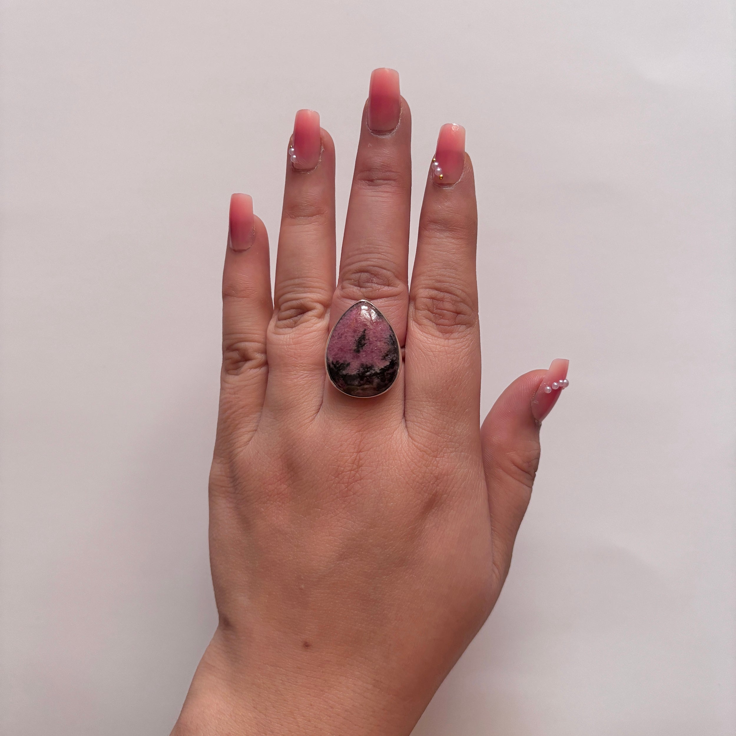 Rhodonite Ring-(RDN-2-21)