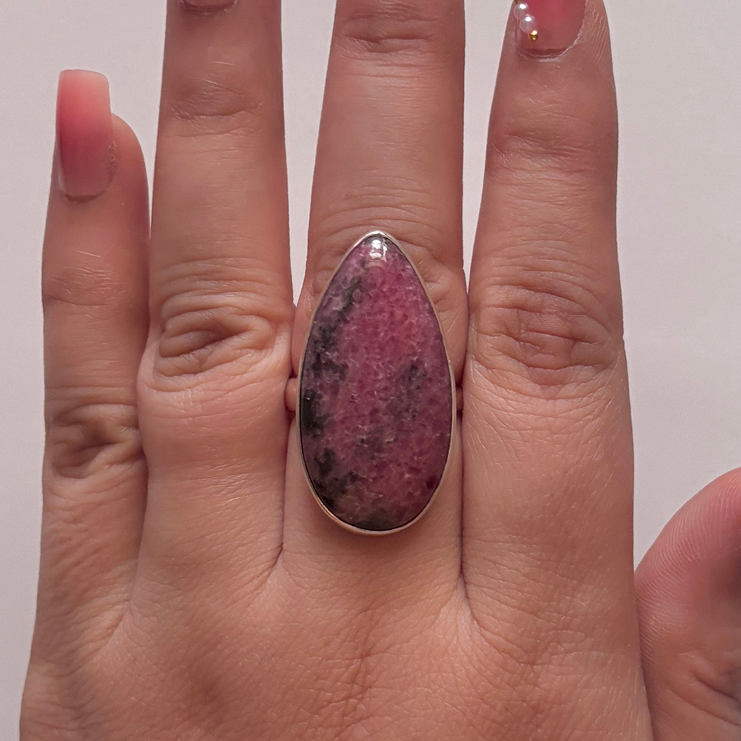 Rhodonite Ring-(RDN-2-33)