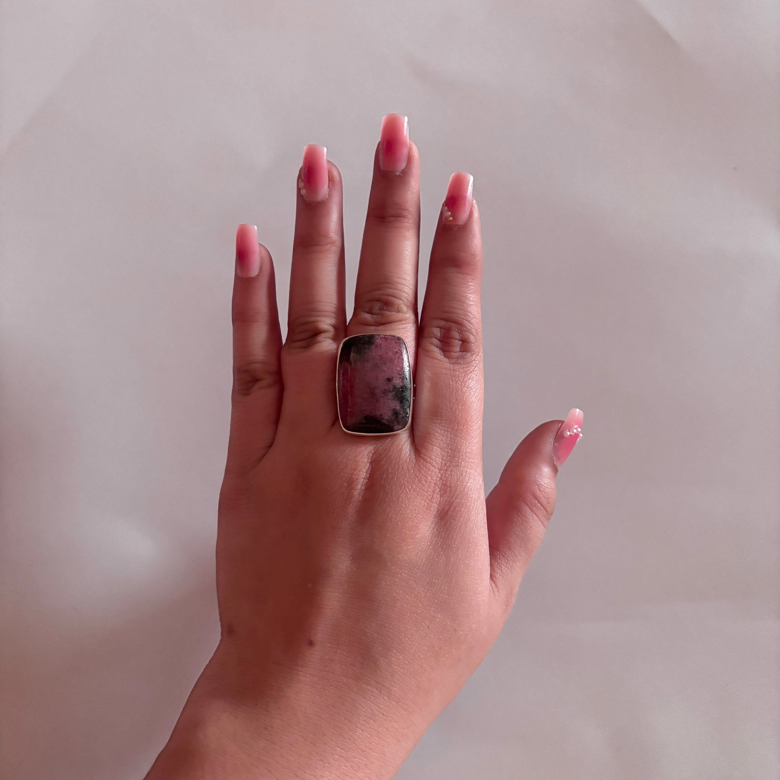 Rhodonite Ring-(RDN-2-37)