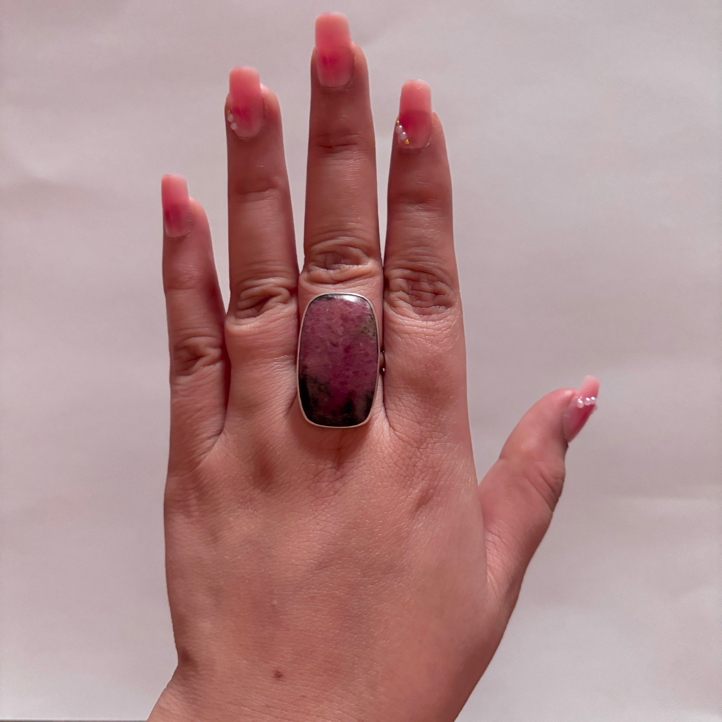 Rhodonite Ring-(RDN-2-40)