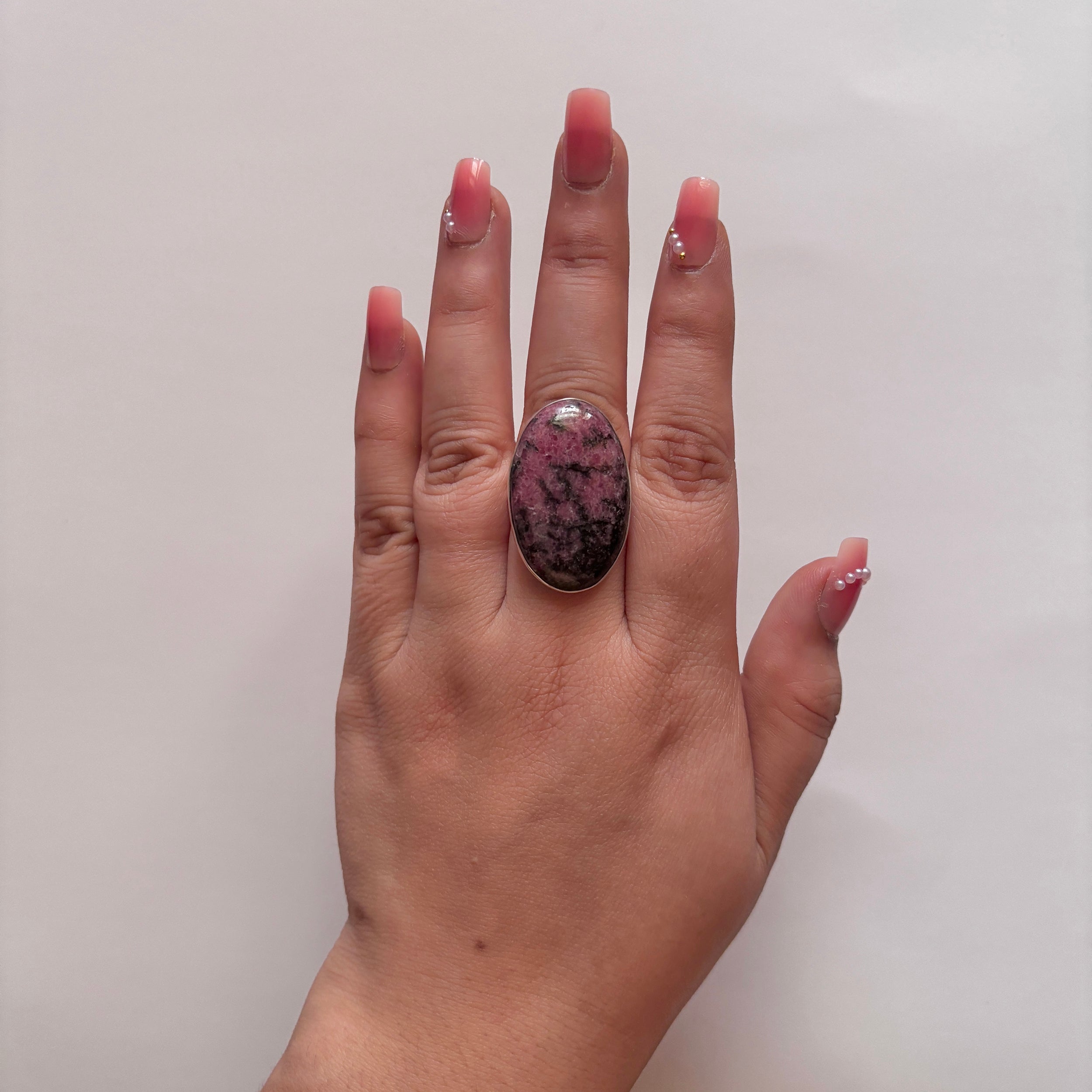 Rhodonite Ring-(RDN-2-8)