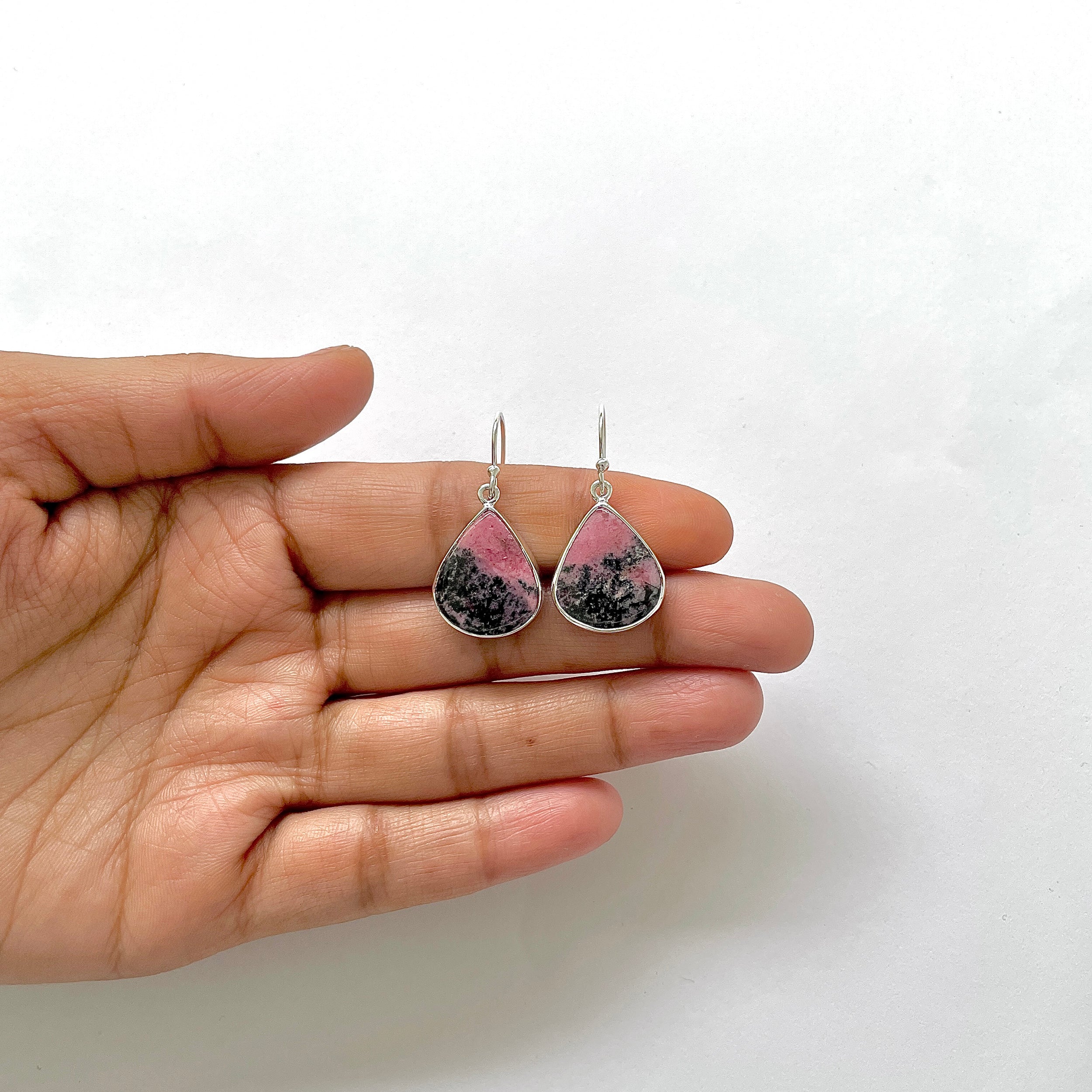 Rhodonite Earring-(RDN-3-11)