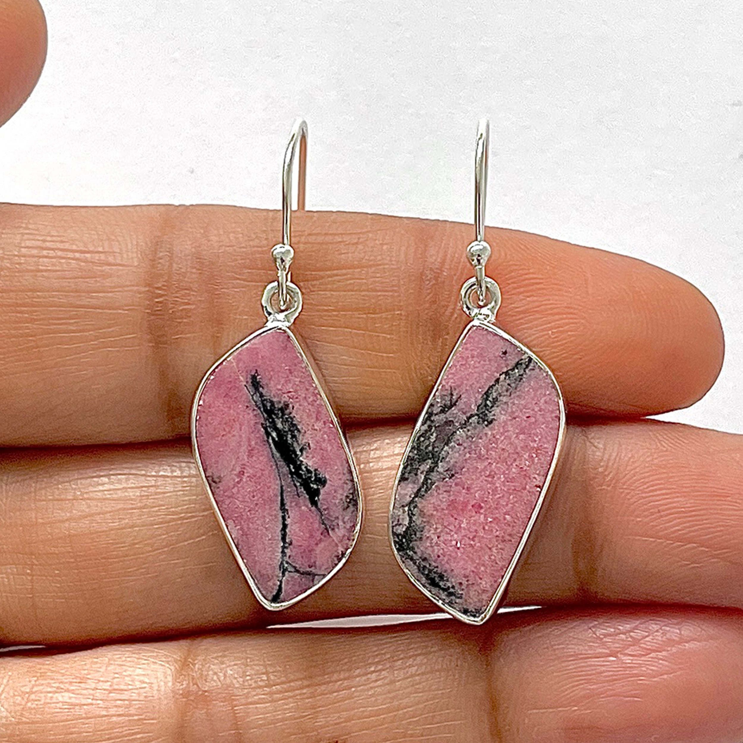 Rhodonite Earring-(RDN-3-3)