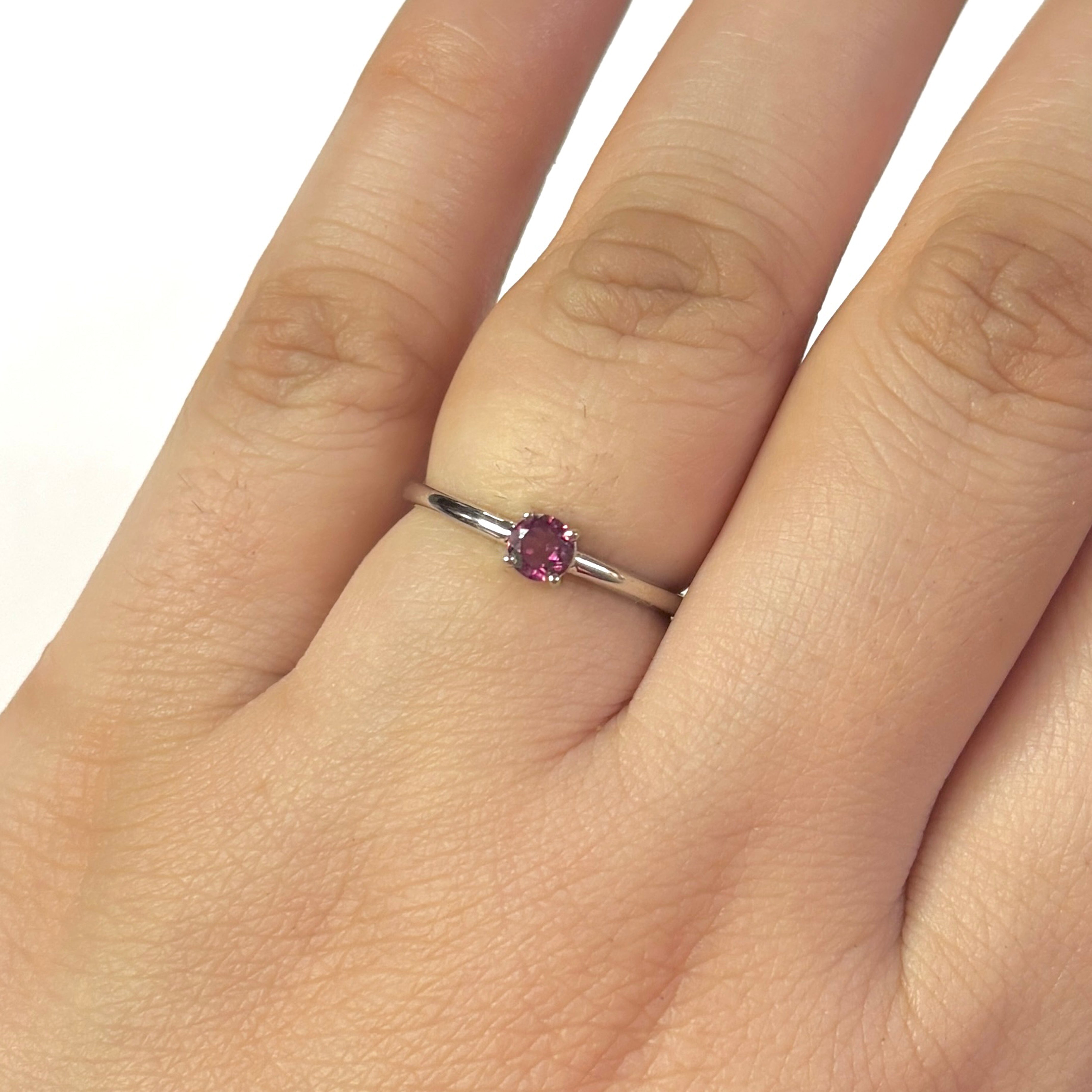 Rhodolite Garnet Ring-(RGAR-RDR-2462.)