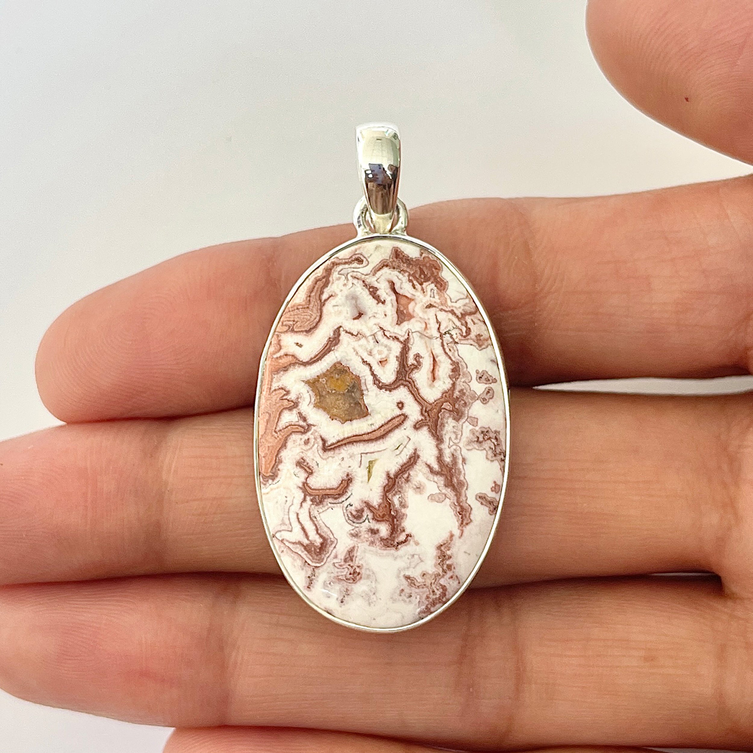 Rosita Jasper Pendant-(RSJ-1-10)