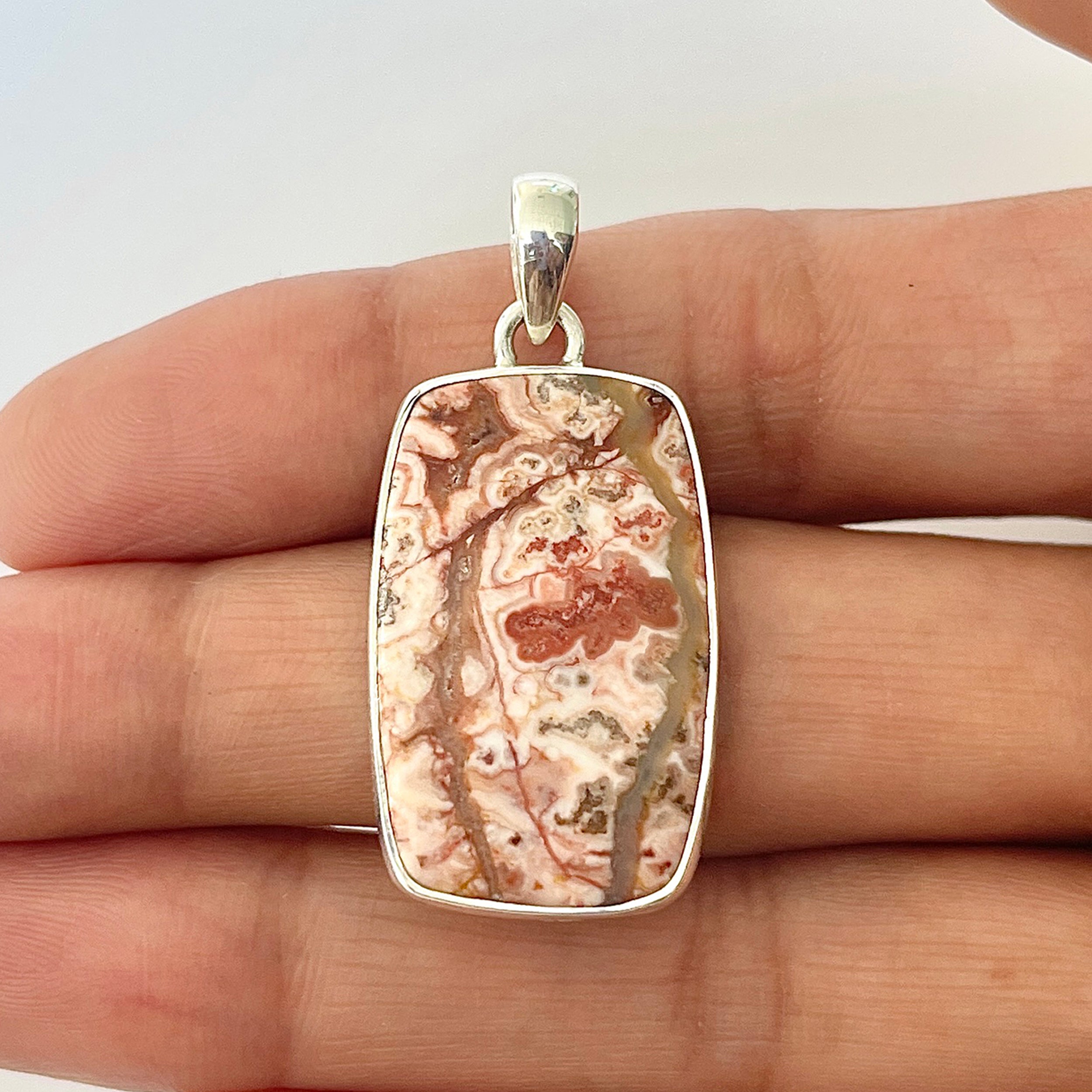 Rosita Jasper Pendant-(RSJ-1-13)