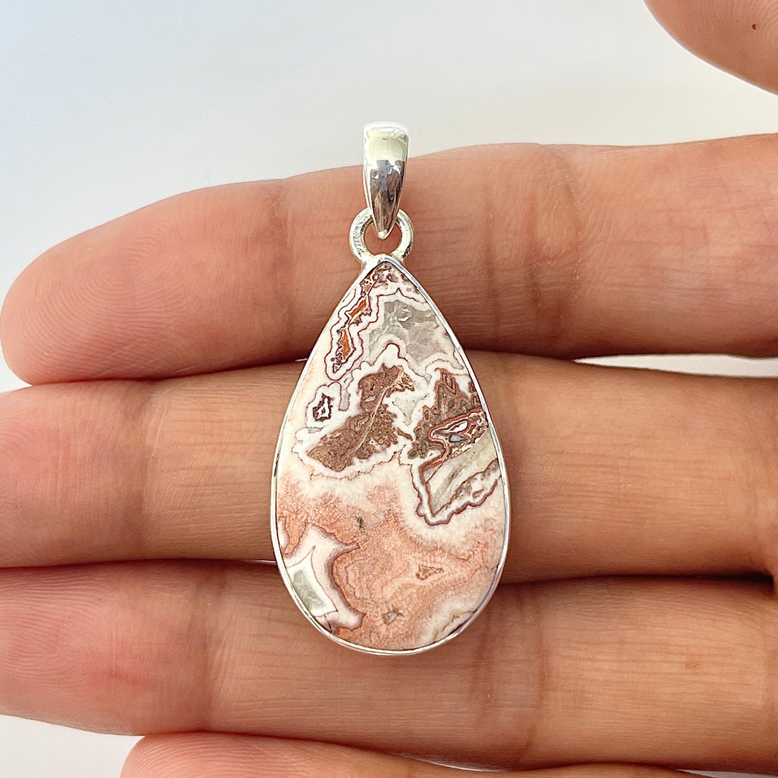 Rosita Jasper Pendant-(RSJ-1-16)