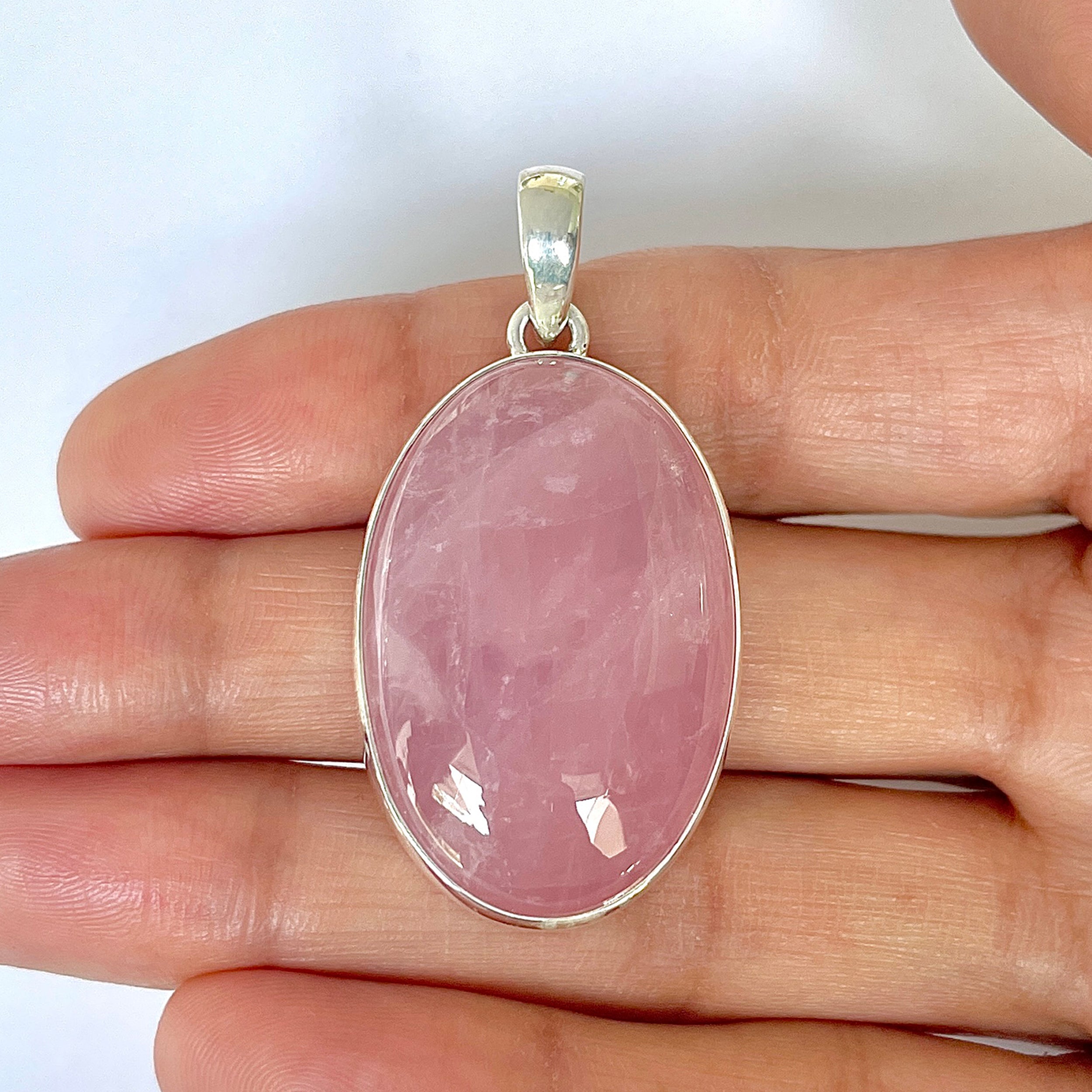 Rose Quartz Pendant-(RSQ-1-101)