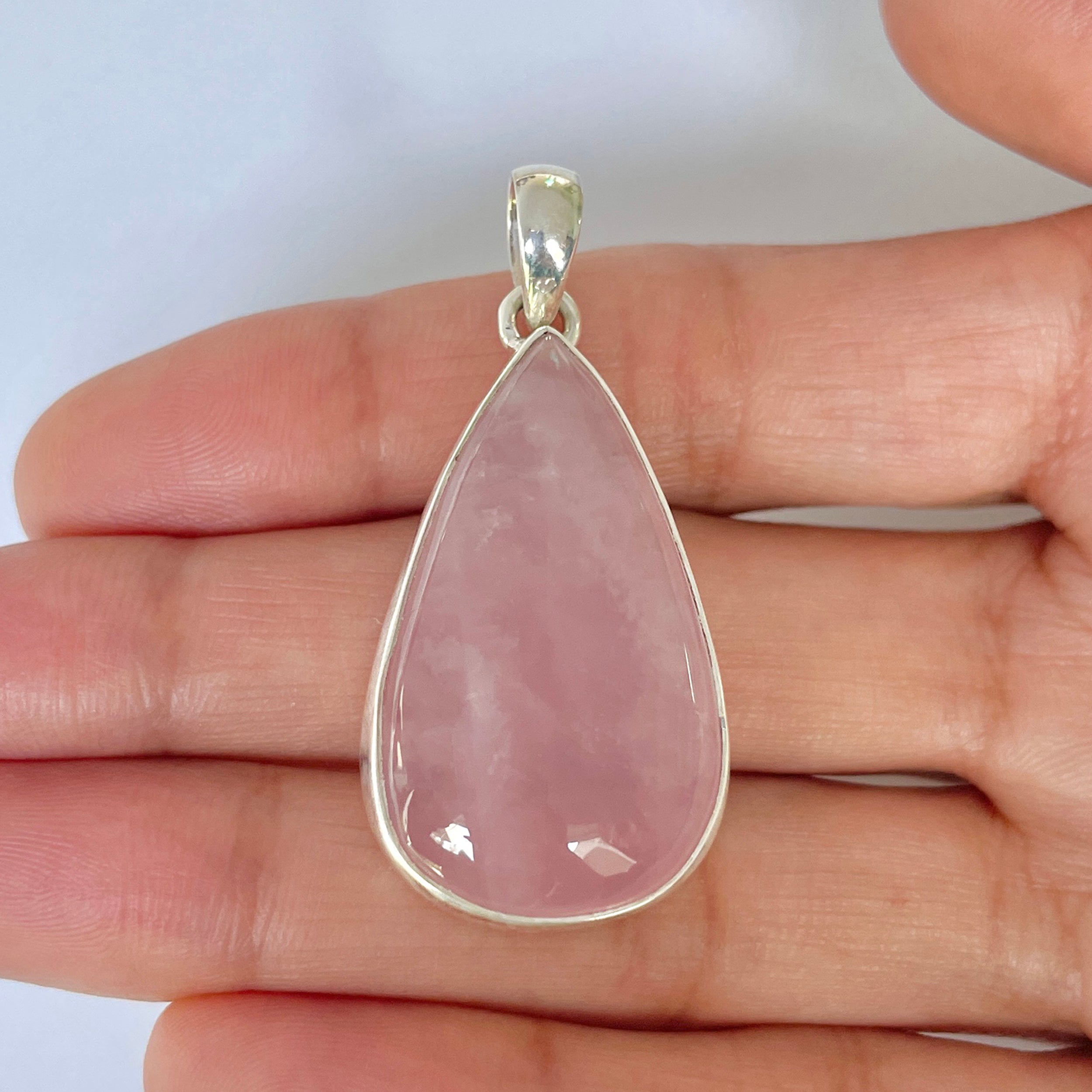 Rose Quartz Pendant-(RSQ-1-22)