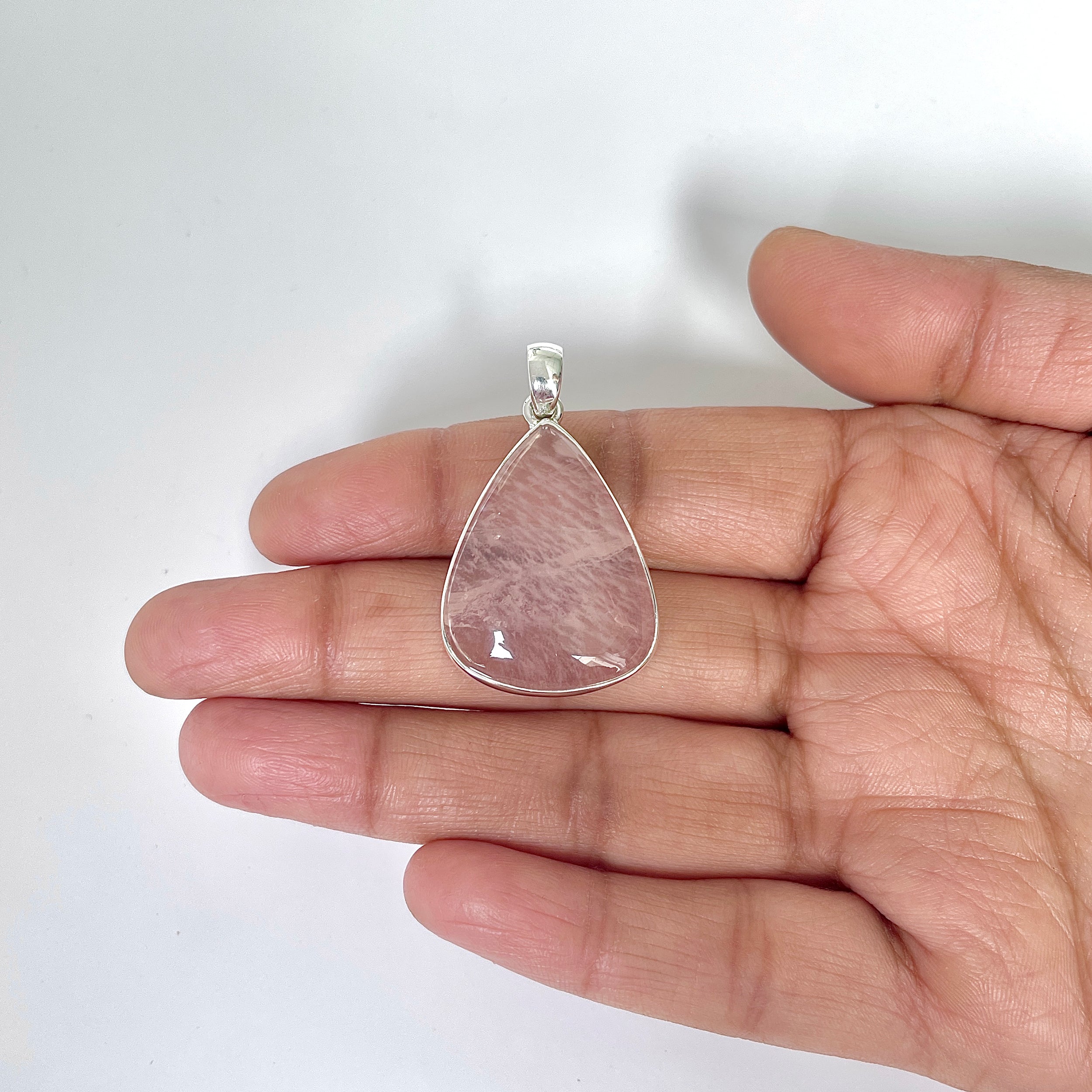 Rose Quartz Pendant-(RSQ-1-60)