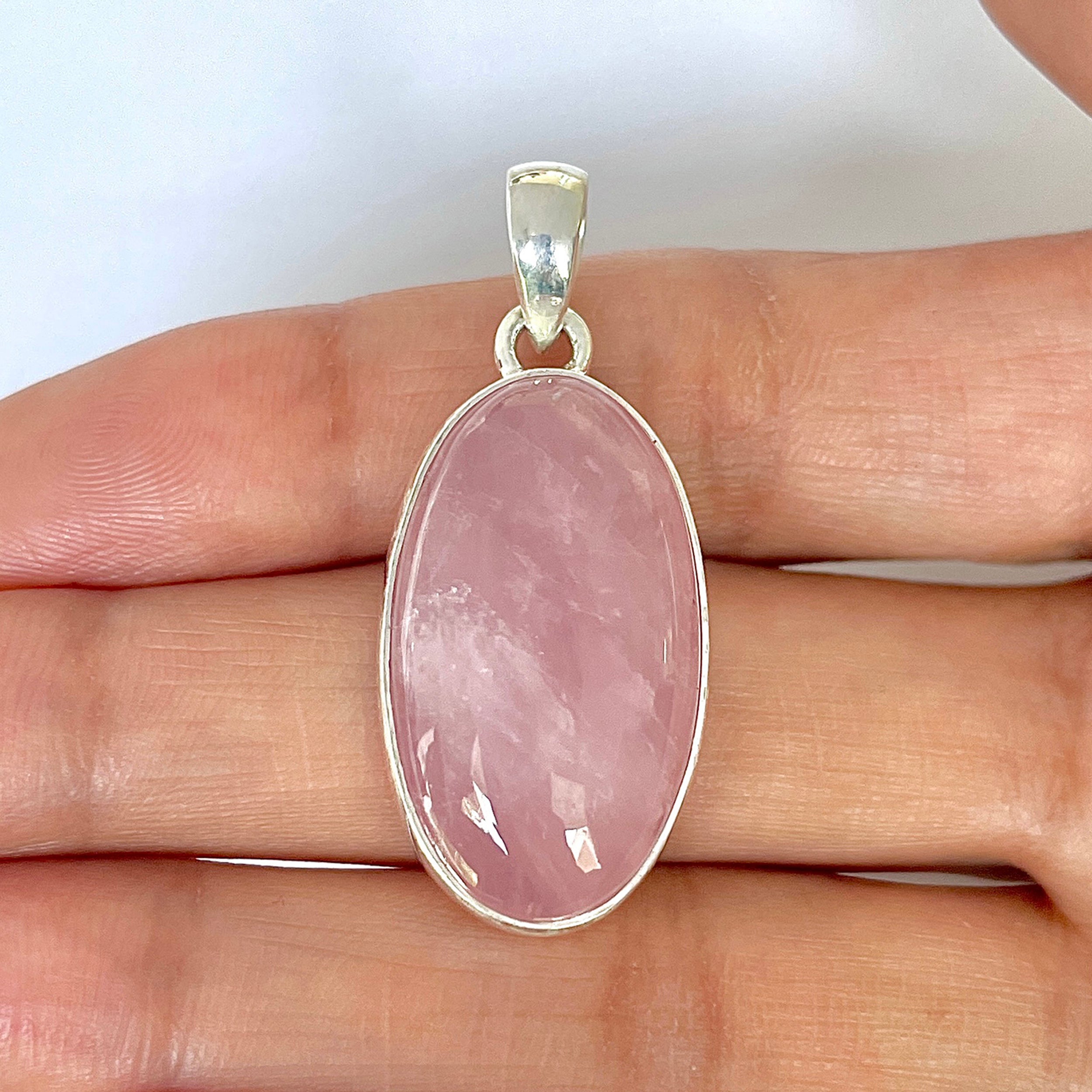 Rose Quartz Pendant-(RSQ-1-72)