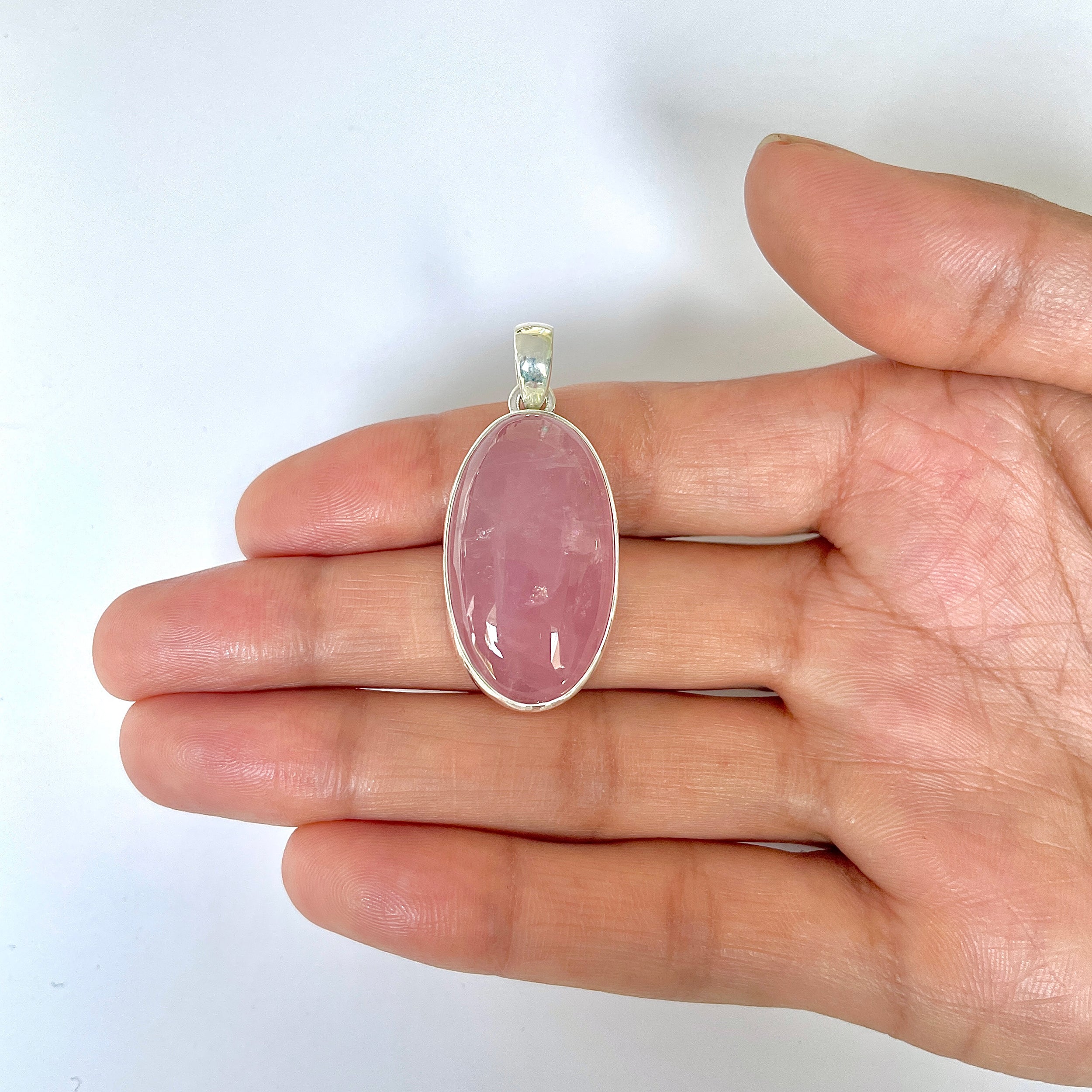 Rose Quartz Pendant-(RSQ-1-99)