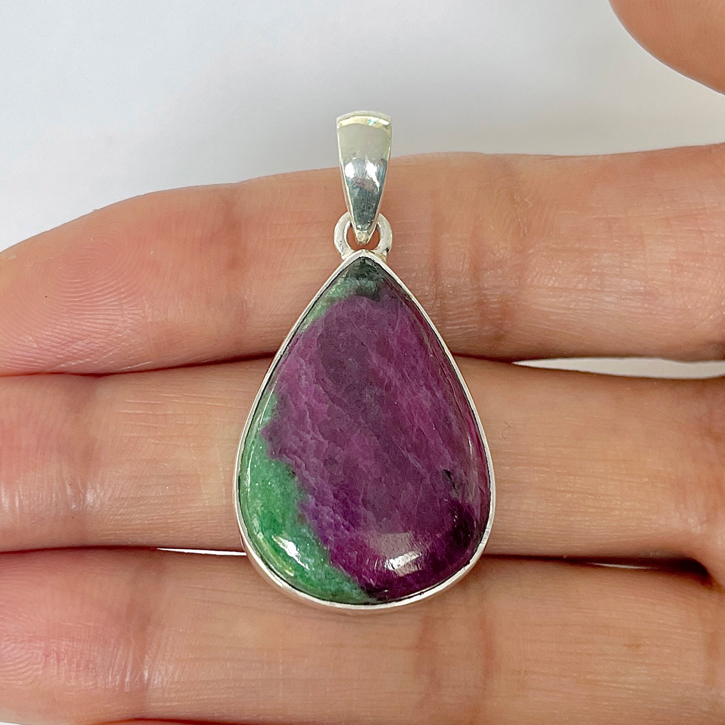 Ruby Zoisite Pendant-(RZS-1-18)