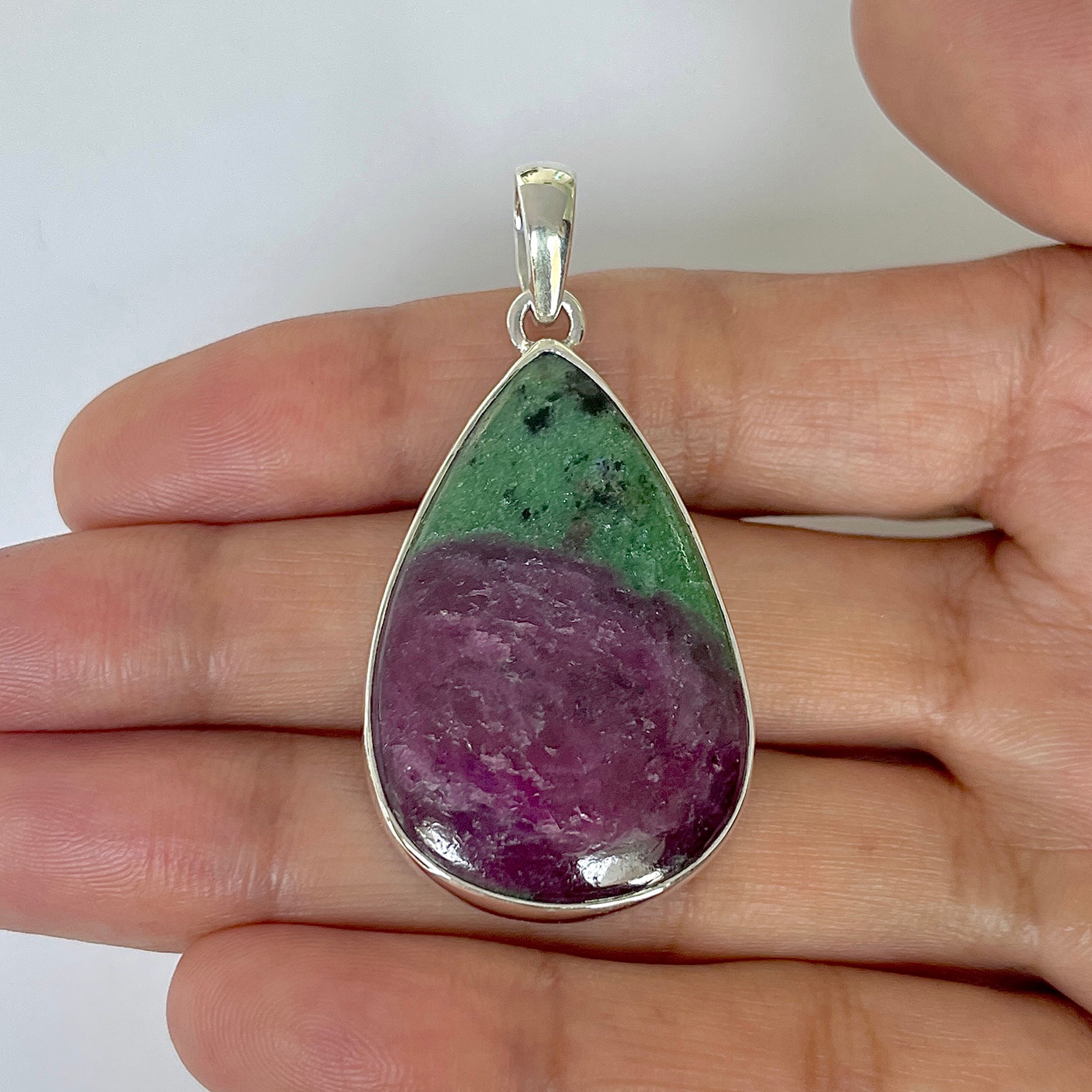 Ruby Zoisite Pendant-(RZS-1-25)