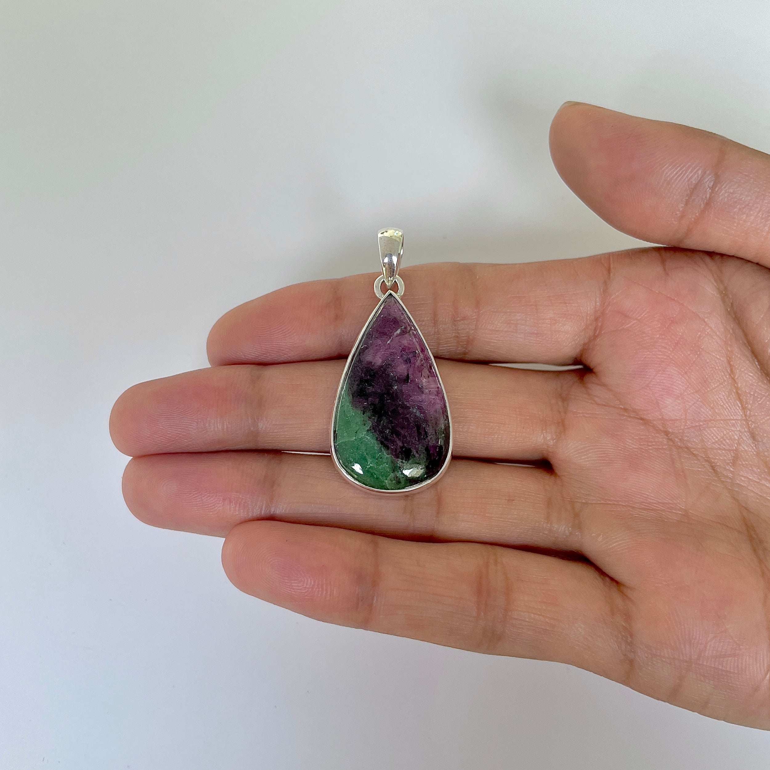 Ruby Zoisite Pendant-(RZS-1-26)