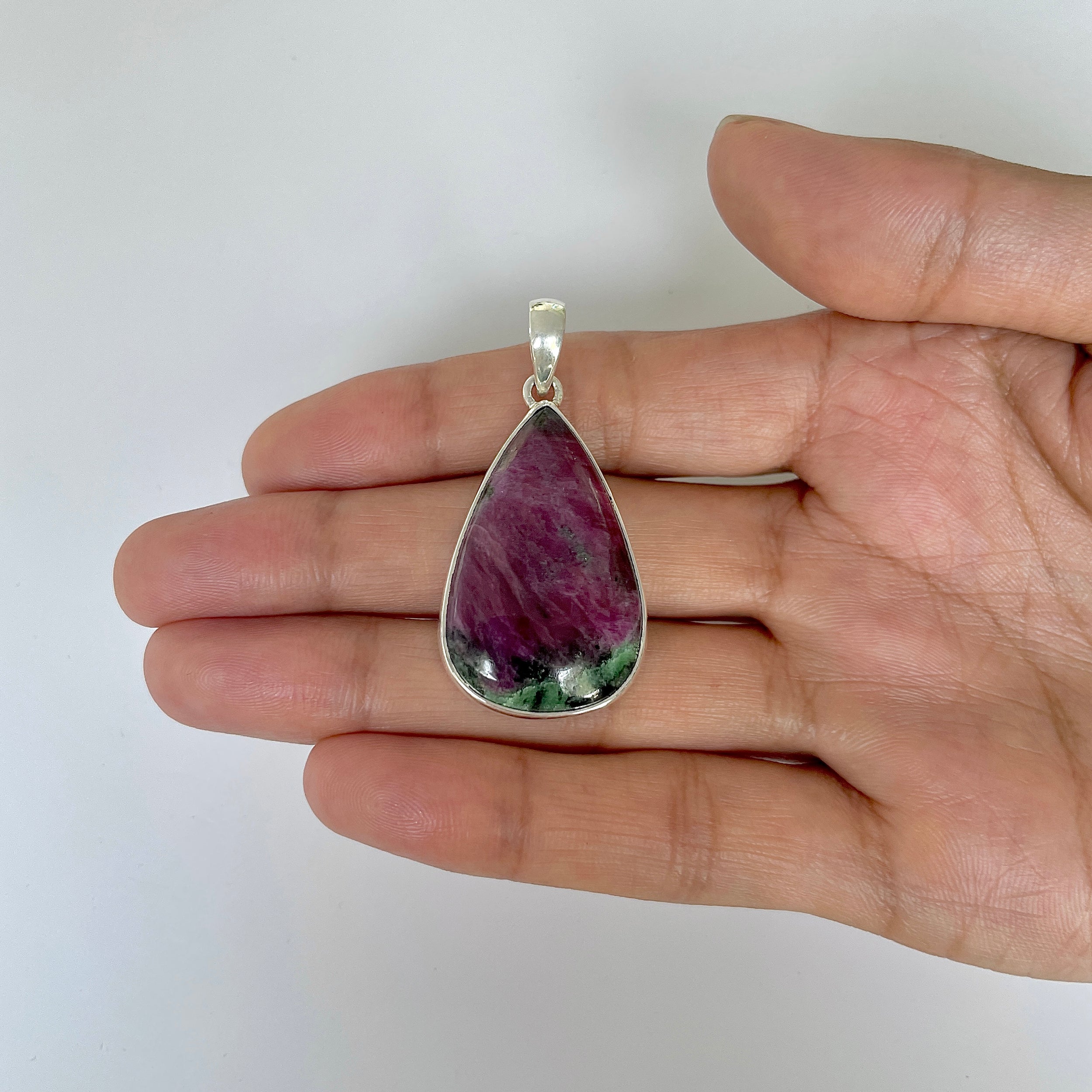 Ruby Zoisite Pendant-(RZS-1-29)