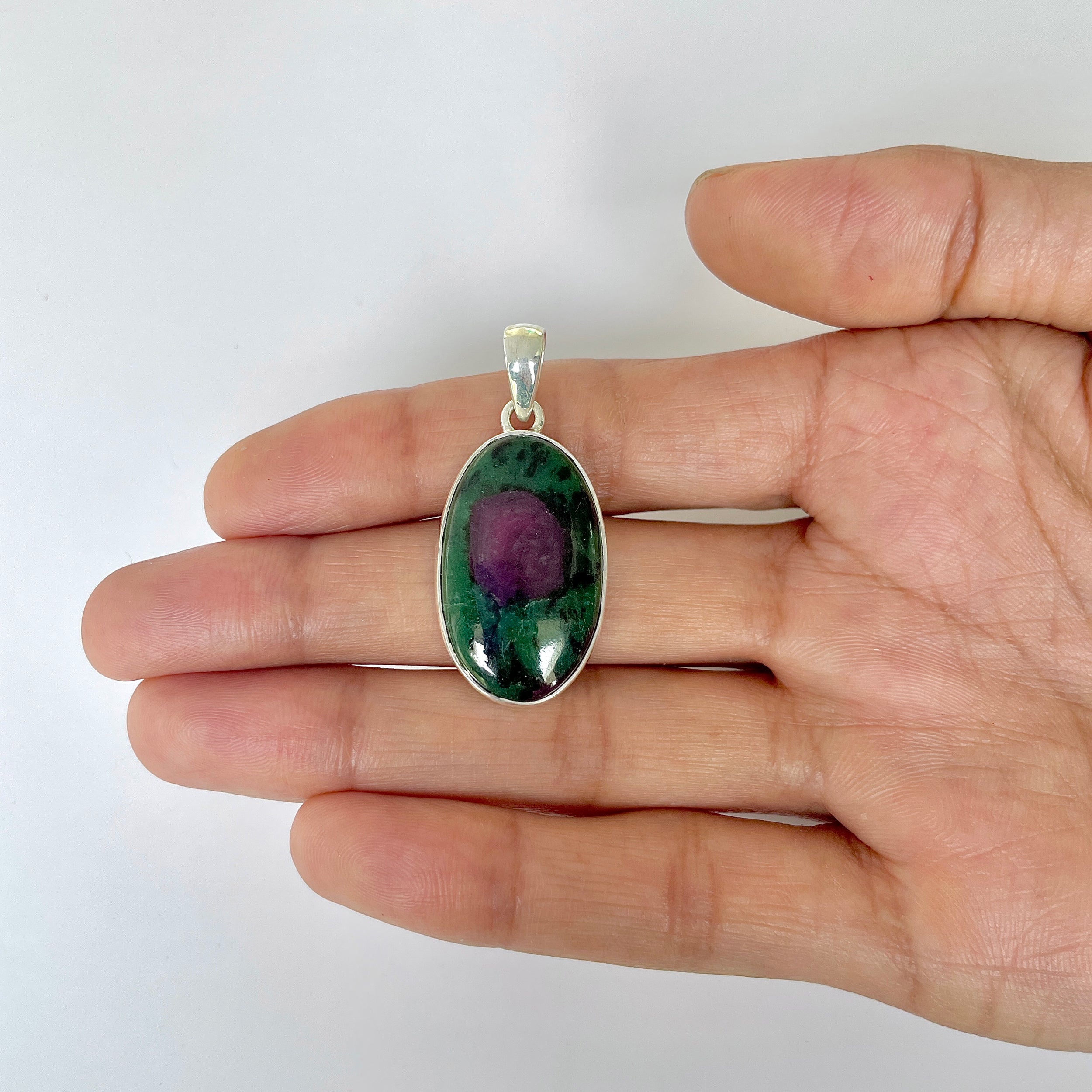 Ruby Zoisite Pendant-(RZS-1-3)