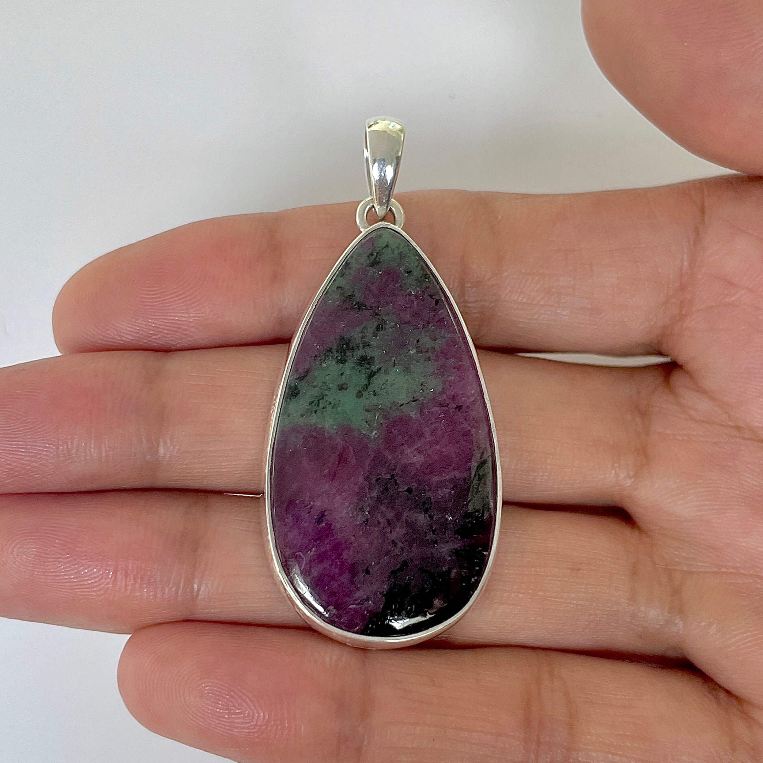 Ruby Zoisite Pendant-(RZS-1-30)