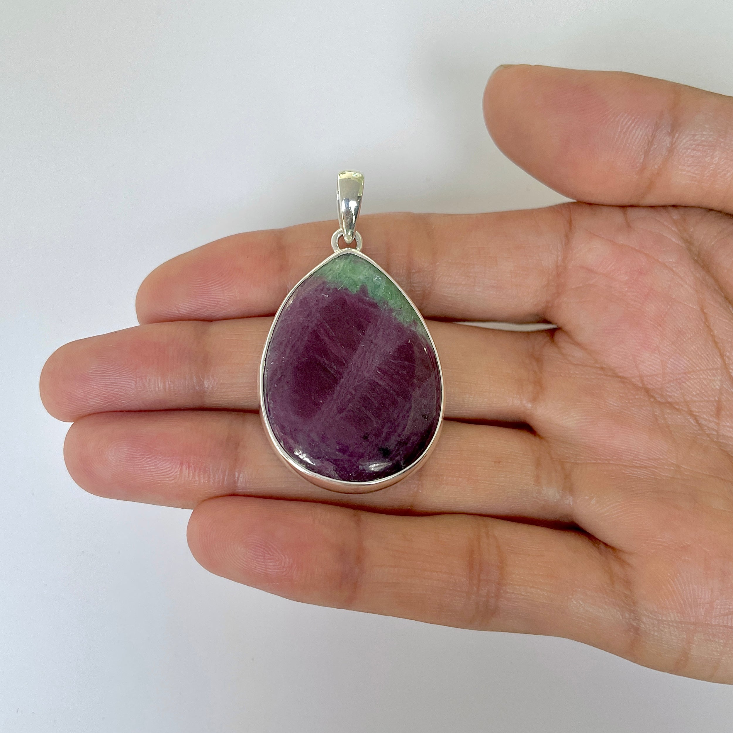 Ruby Zoisite Pendant-(RZS-1-31)