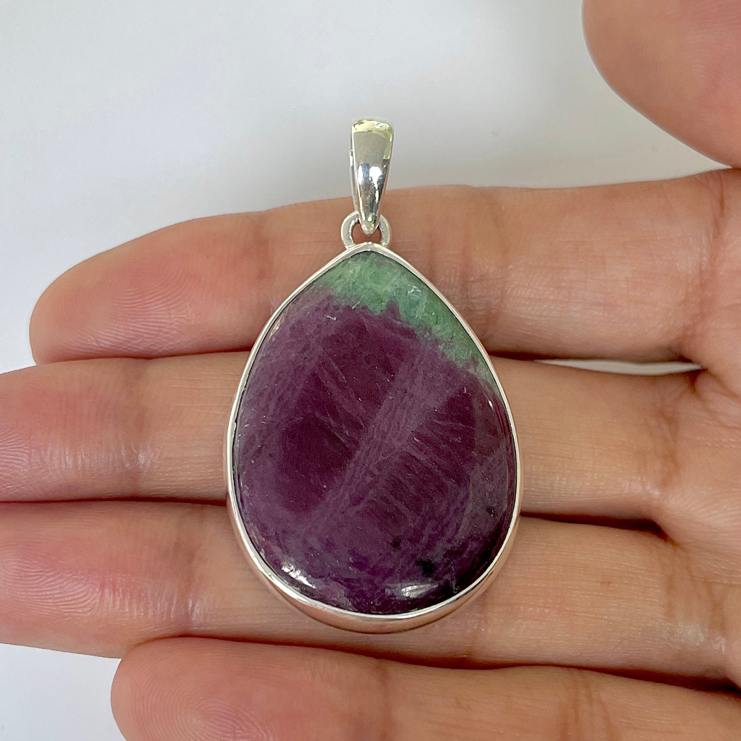 Ruby Zoisite Pendant-(RZS-1-31)
