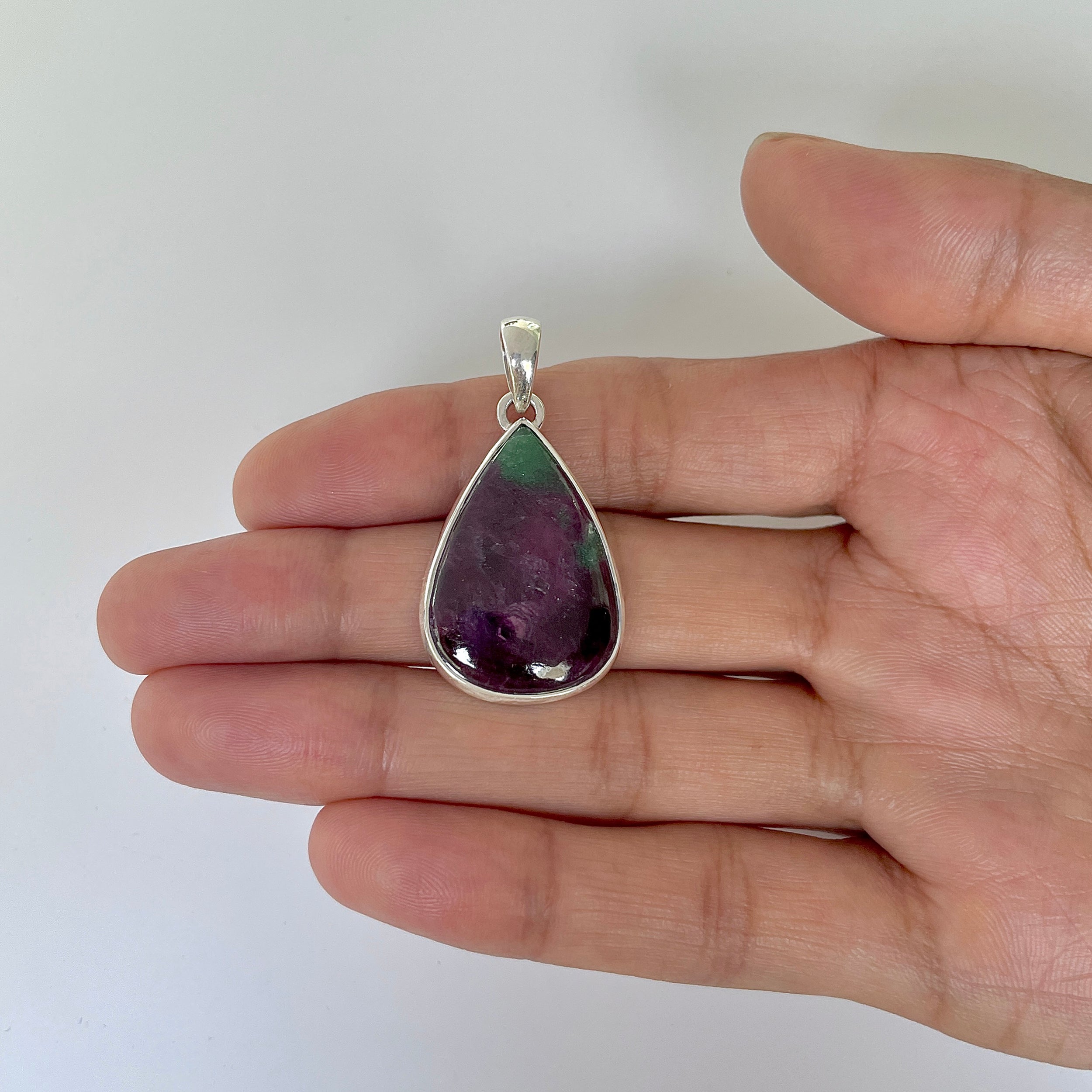 Ruby Zoisite Pendant-(RZS-1-38)