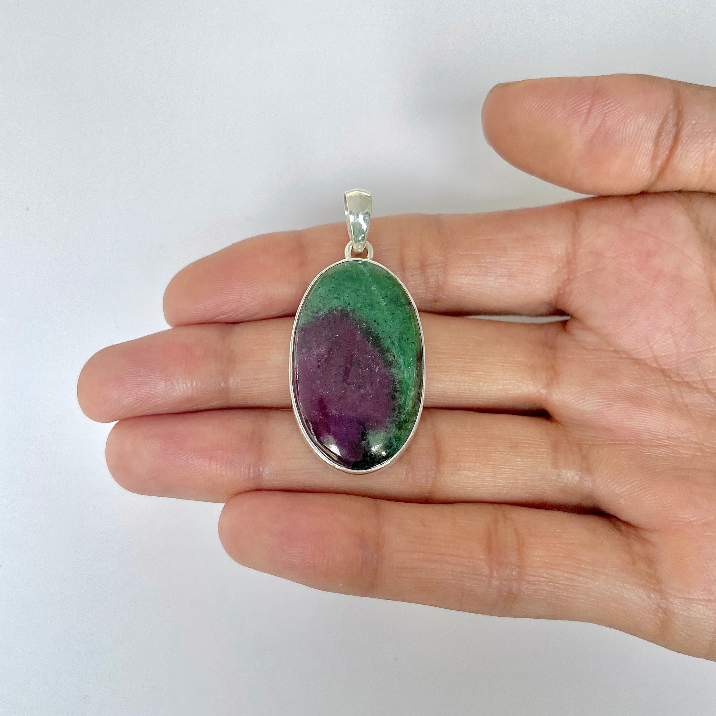 Ruby Zoisite Pendant-(RZS-1-4)