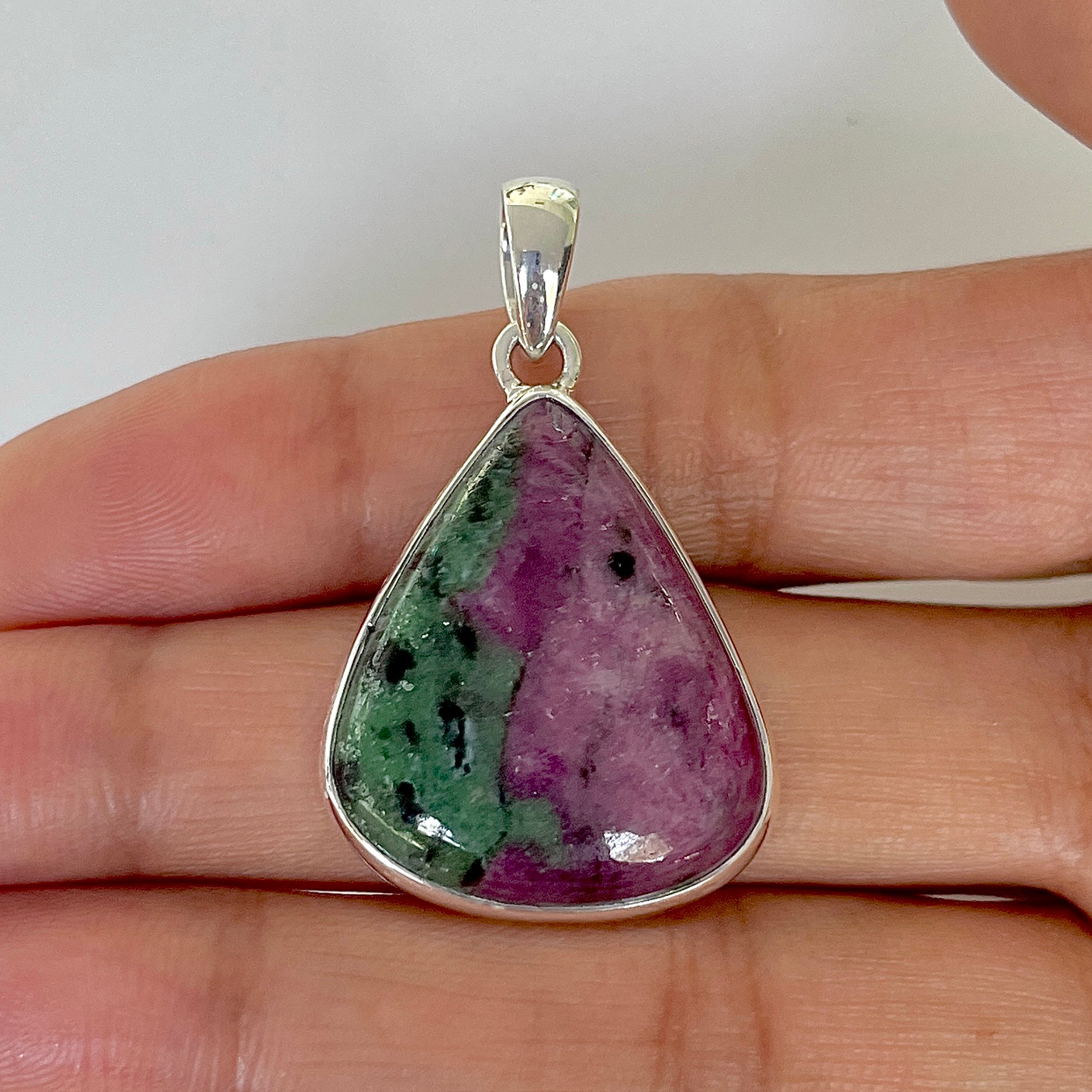 Ruby Zoisite Pendant-(RZS-1-41)