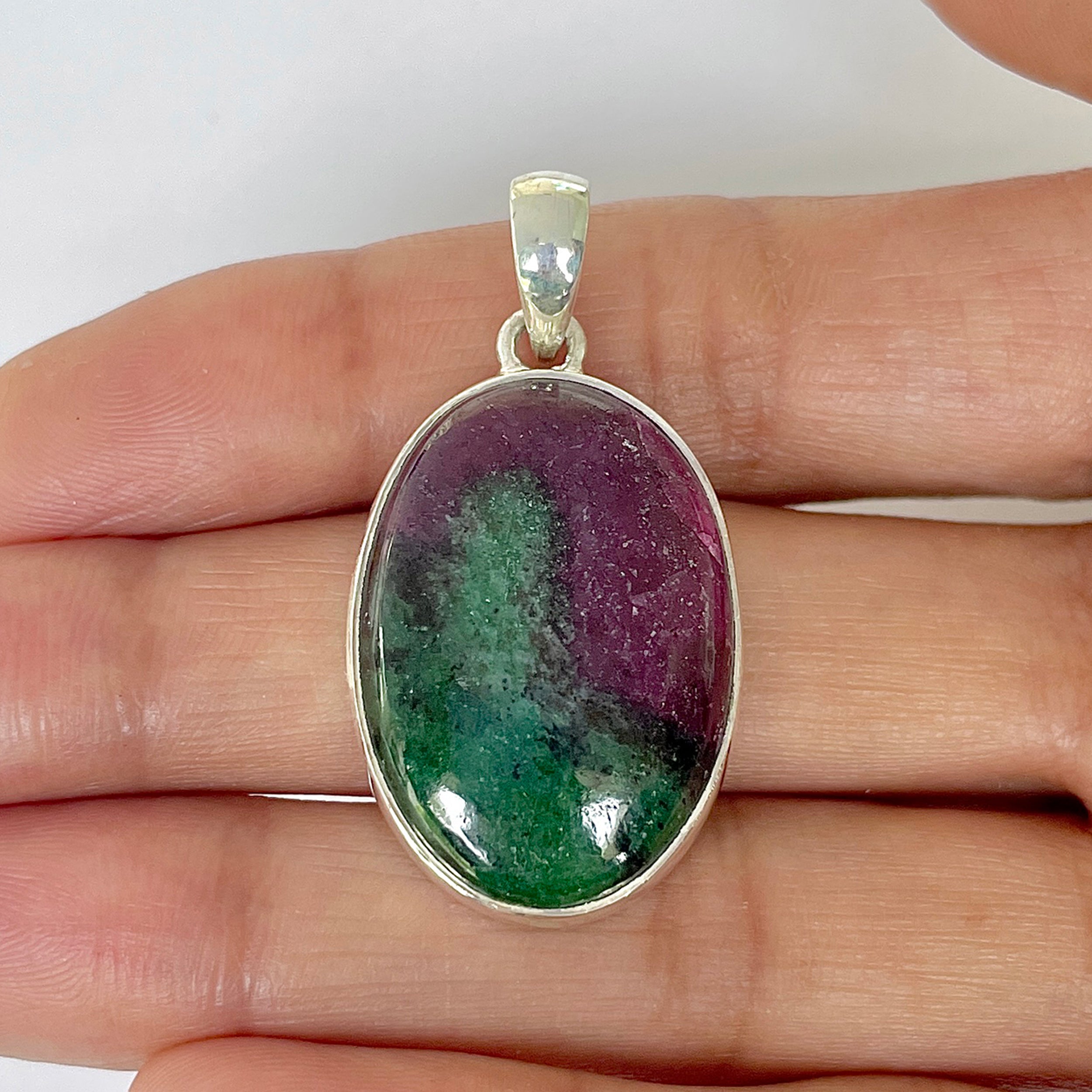 Ruby Zoisite Pendant-(RZS-1-6)