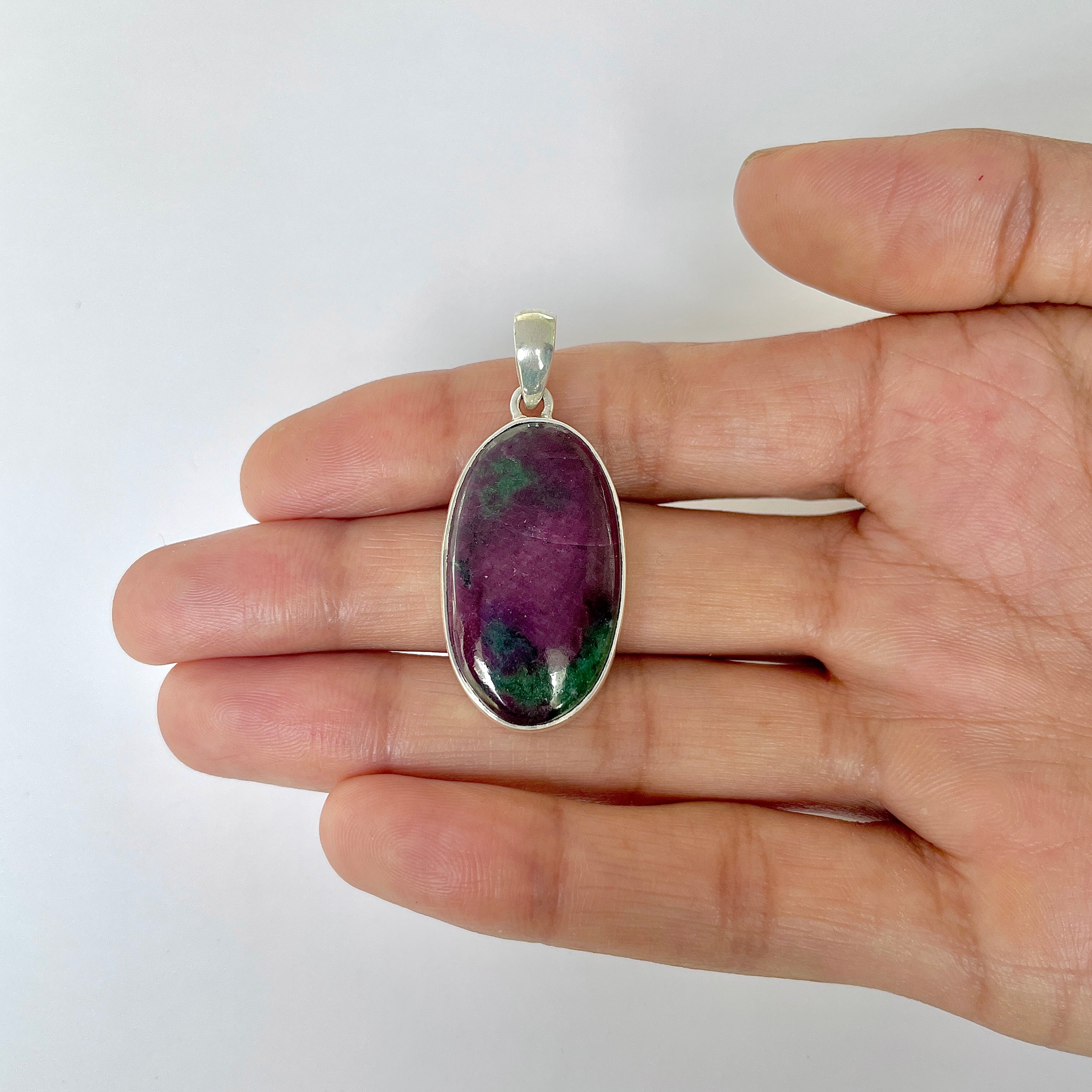 Ruby Zoisite Pendant-(RZS-1-9)