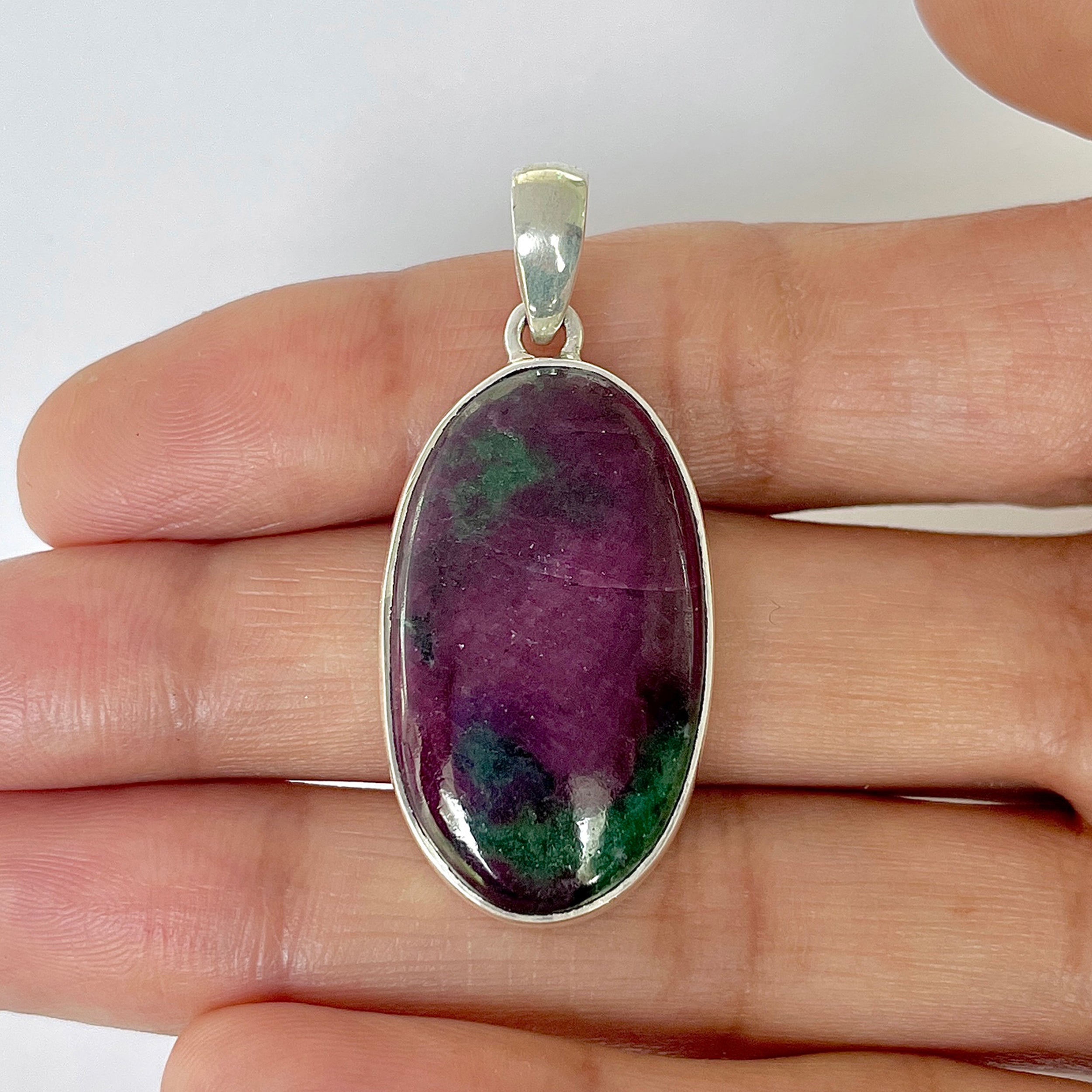 Ruby Zoisite Pendant-(RZS-1-9)