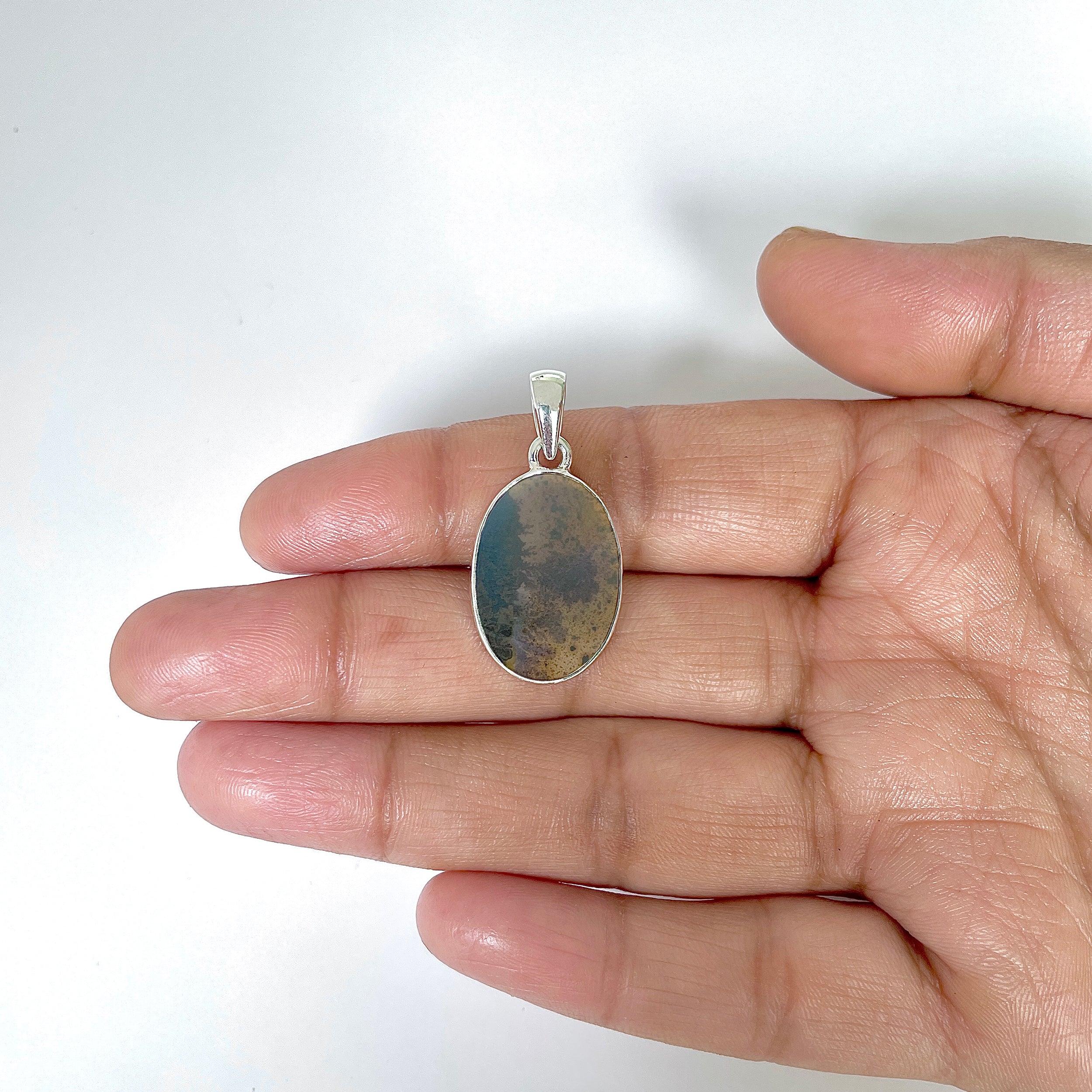 Scenic Agate Pendant-(SCA-1-12)
