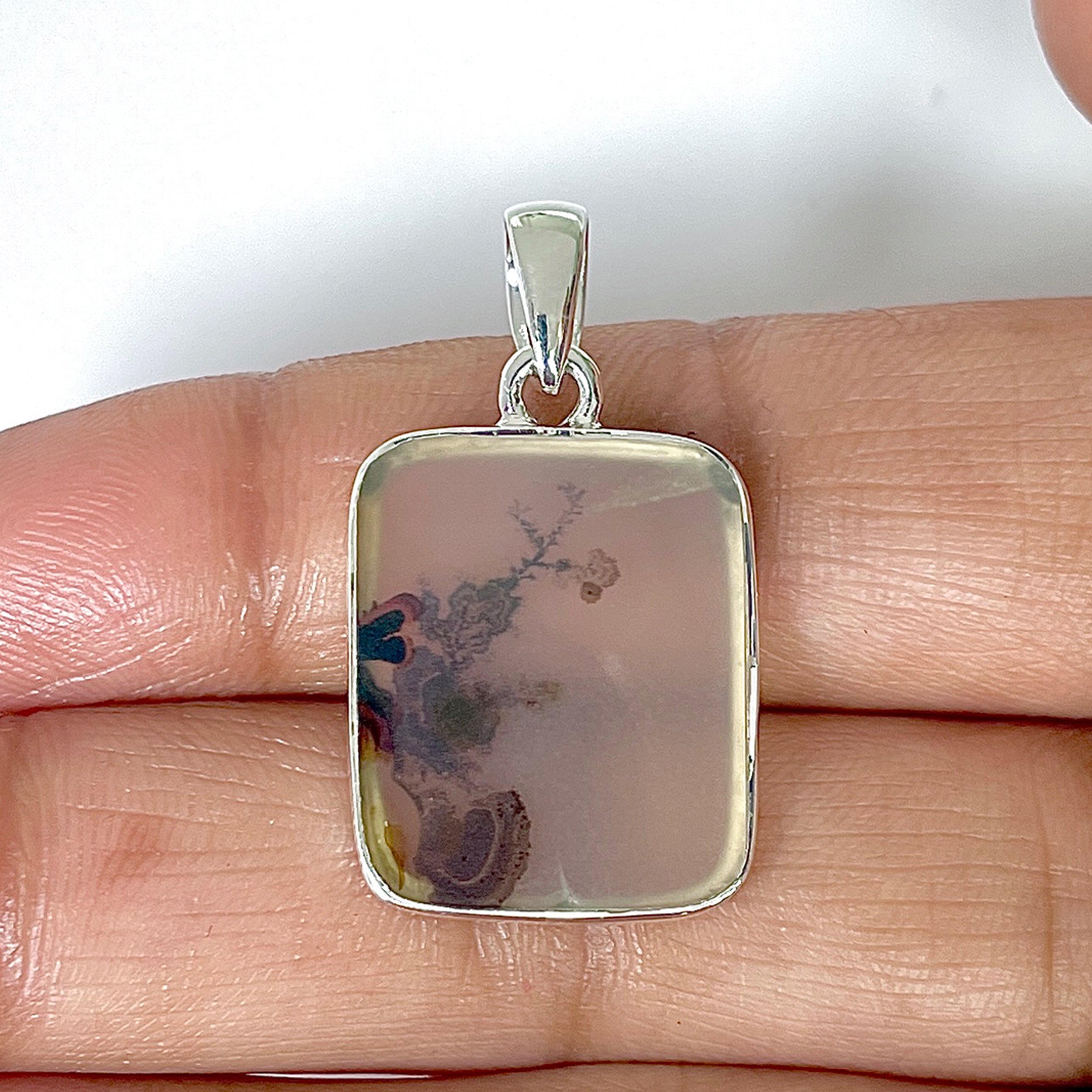 Scenic Agate Pendant-(SCA-1-19)