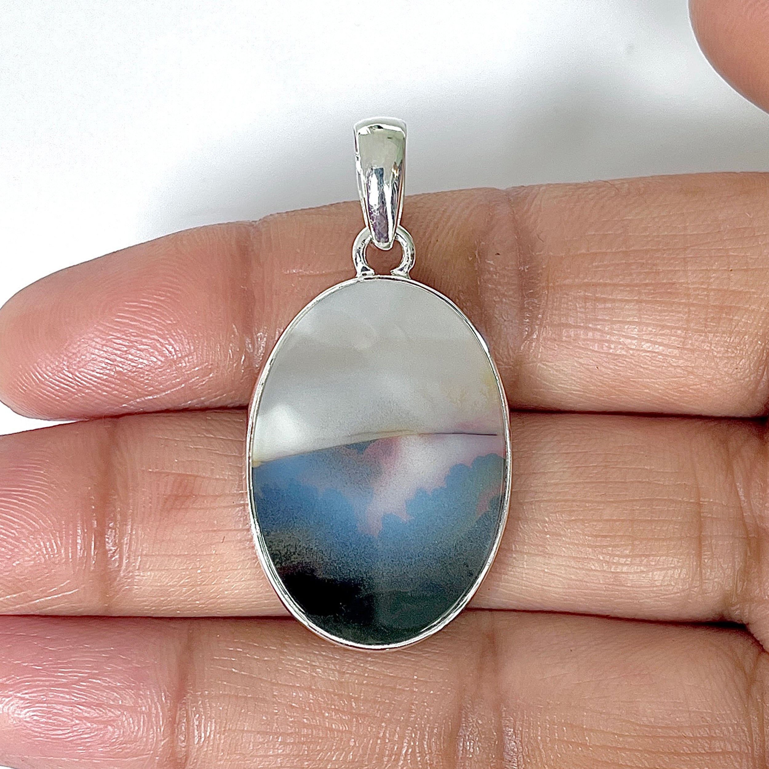 Scenic Agate Pendant-(SCA-1-20)