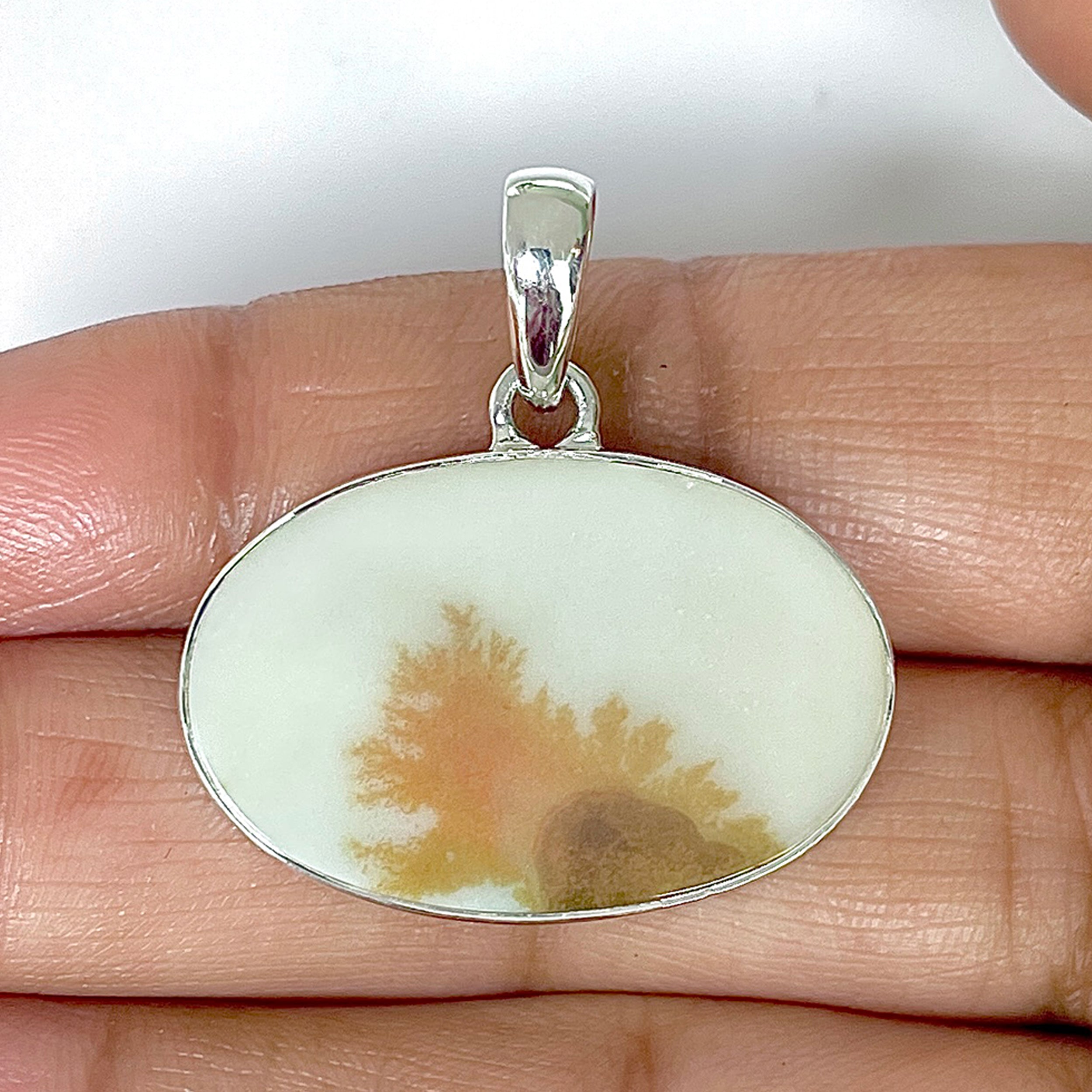 Scenic Agate Pendant-(SCA-1-22)
