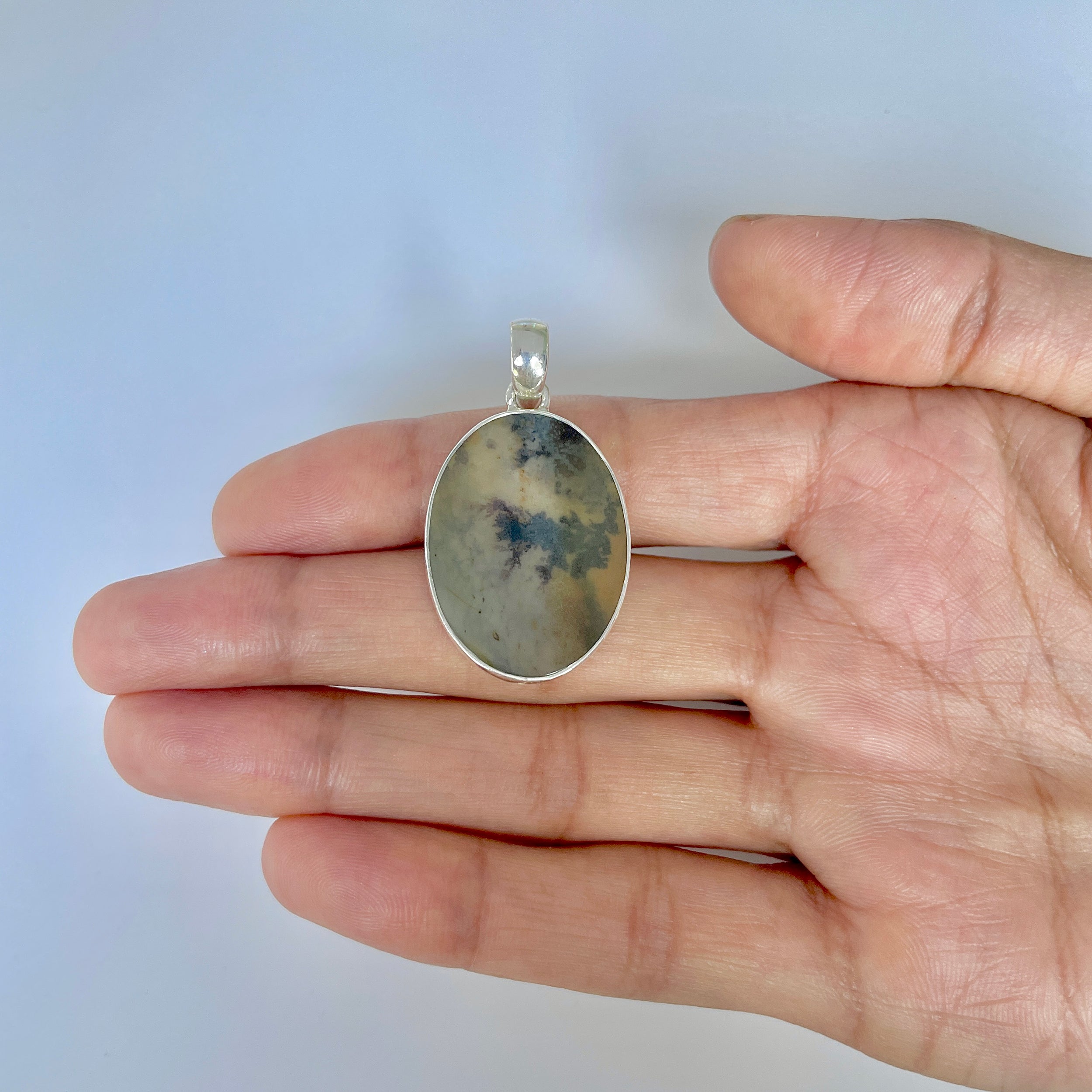 Scenic Agate Pendant-(SCA-1-31)