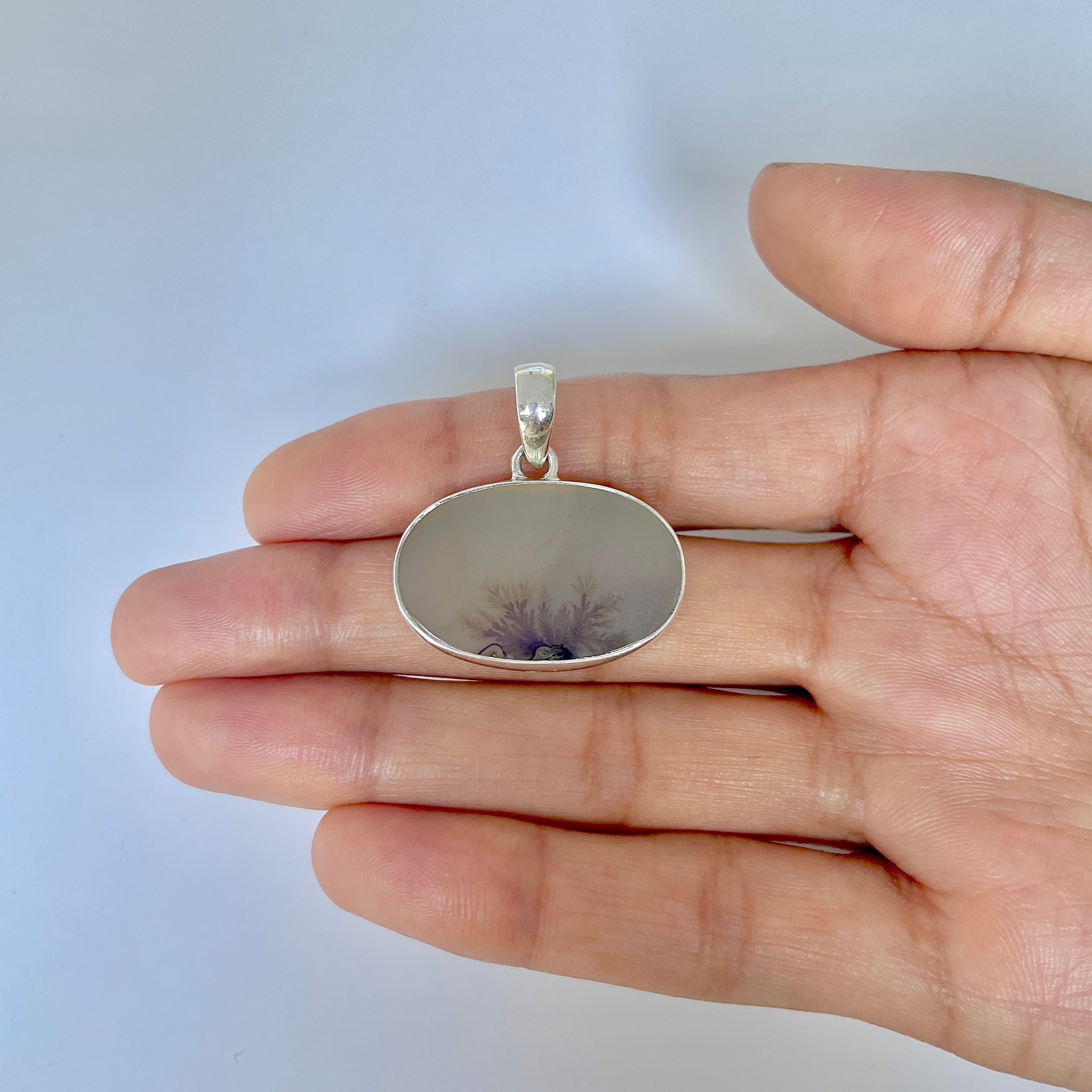 Scenic Agate Pendant-(SCA-1-35)