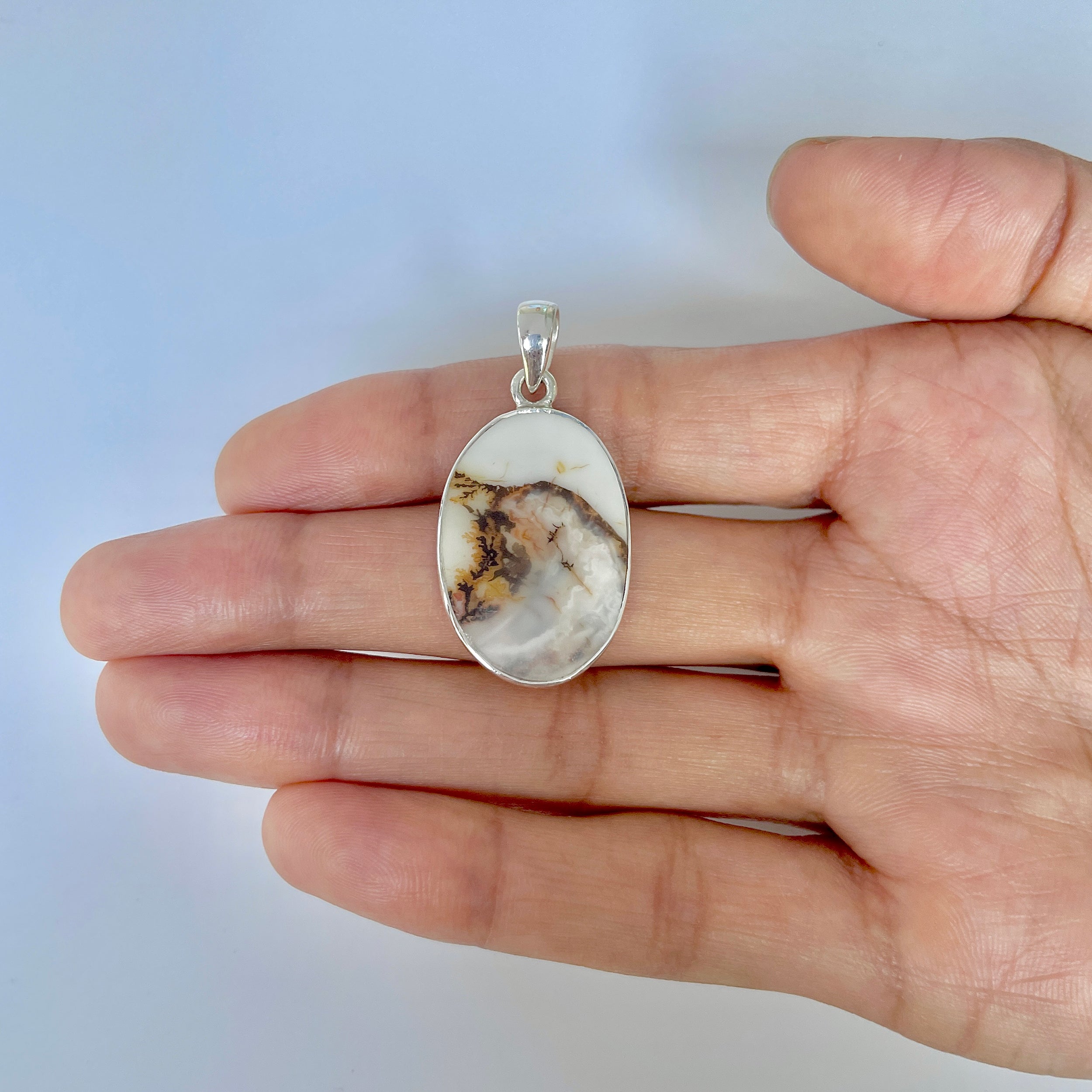 Scenic Agate Pendant-(SCA-1-42)