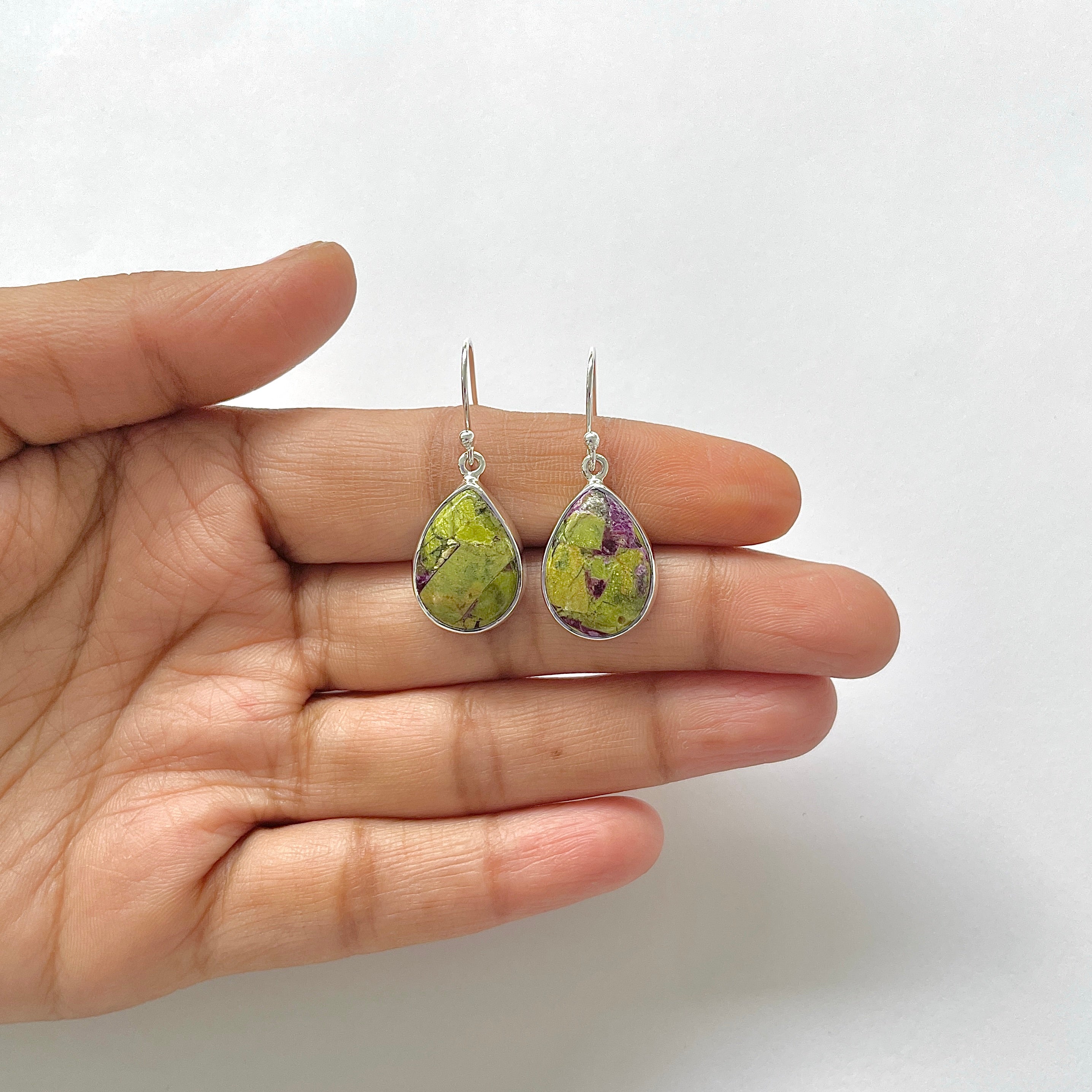 Stichtite Earring-(SCT-3-10)
